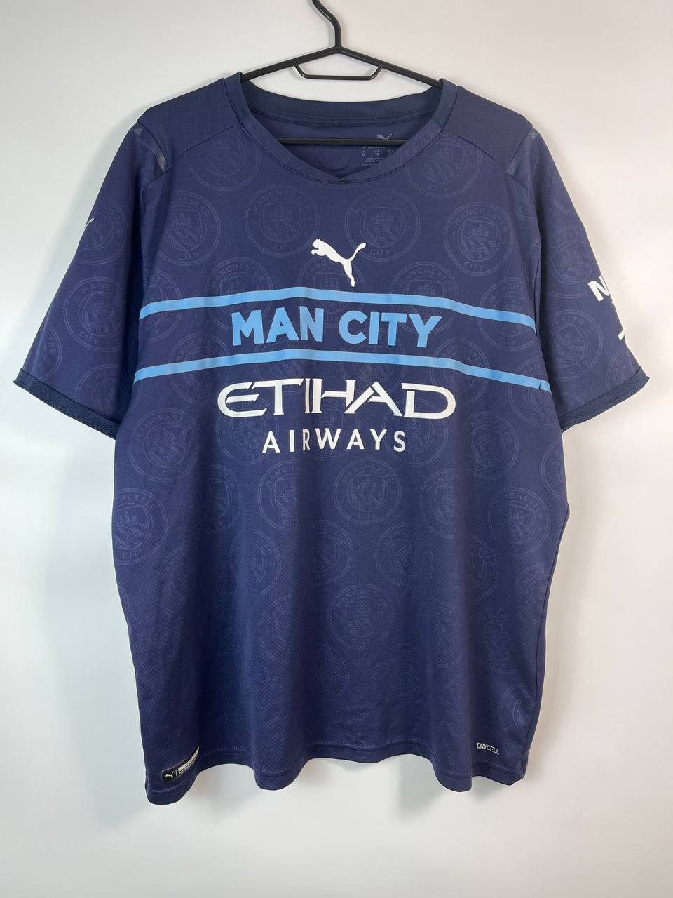 Puma MANCHESTER CITY 2021/2022 FOOTBALL SHIRT THIRD PUMA Sz XL Size US XL / EU 56 / 4 - 1 Thumbnail