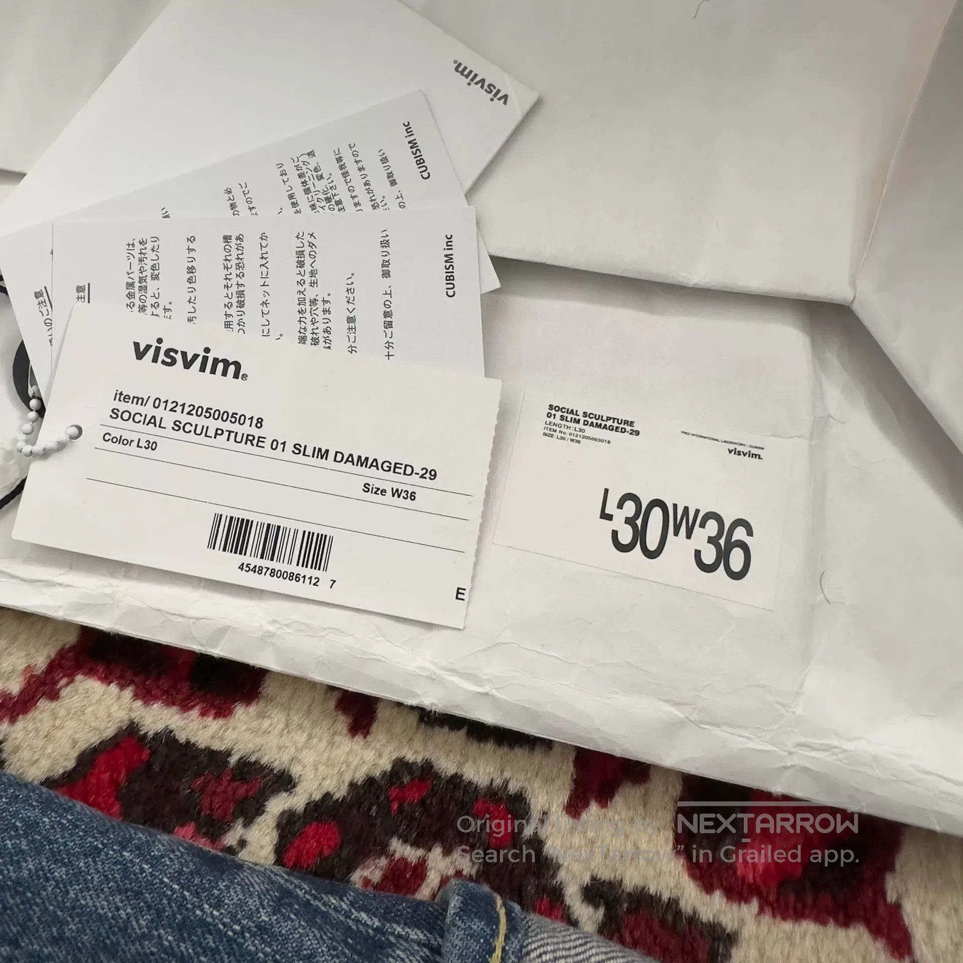 Visvim Visvim 21AW 01.2D29 Wash Denim Pants. Size US 36 / EU 52 - 9 Thumbnail