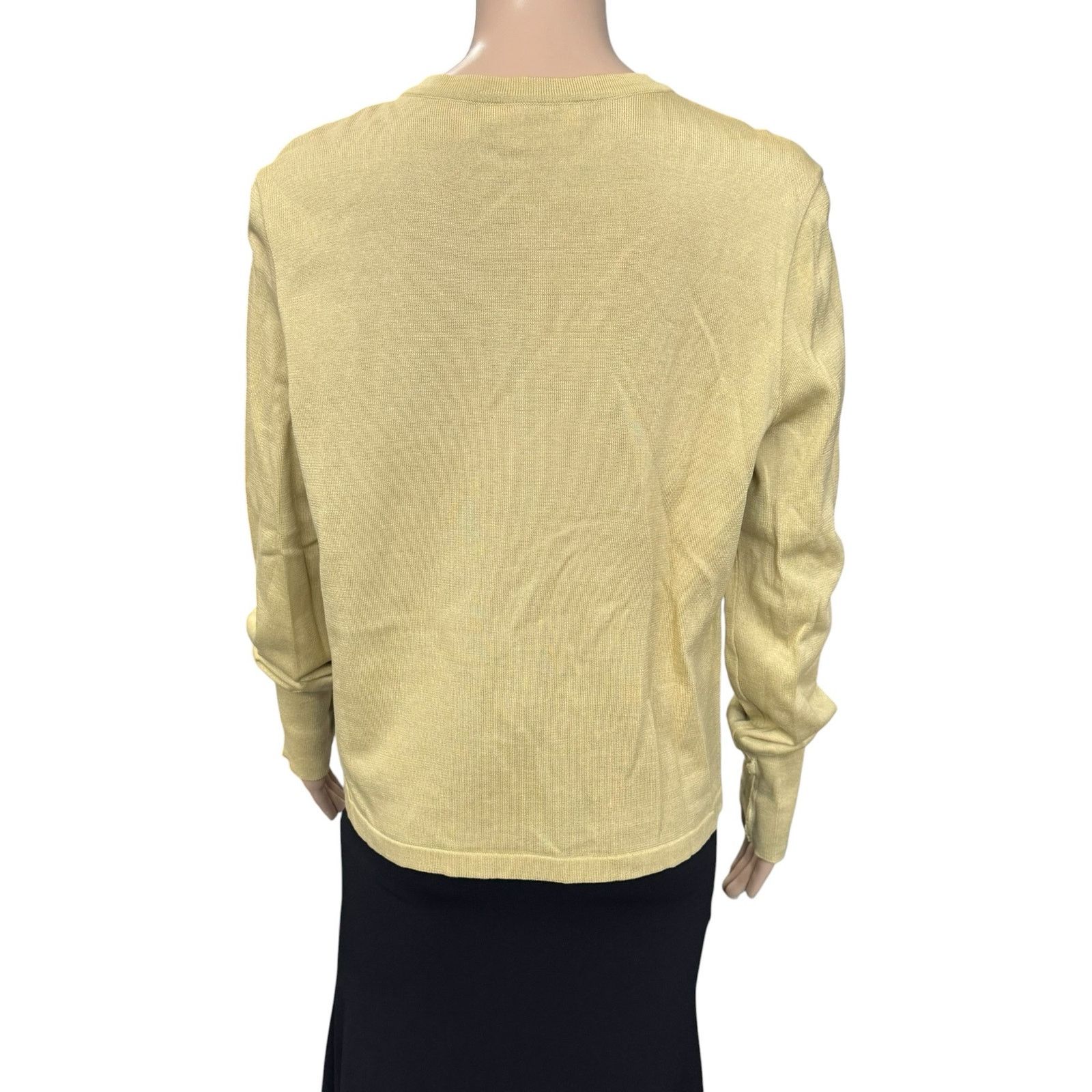 Salvatore Ferragamo Ferragamo Silk Cardigan Size M / US 6-8 / IT 42-44 - 2 Thumbnail