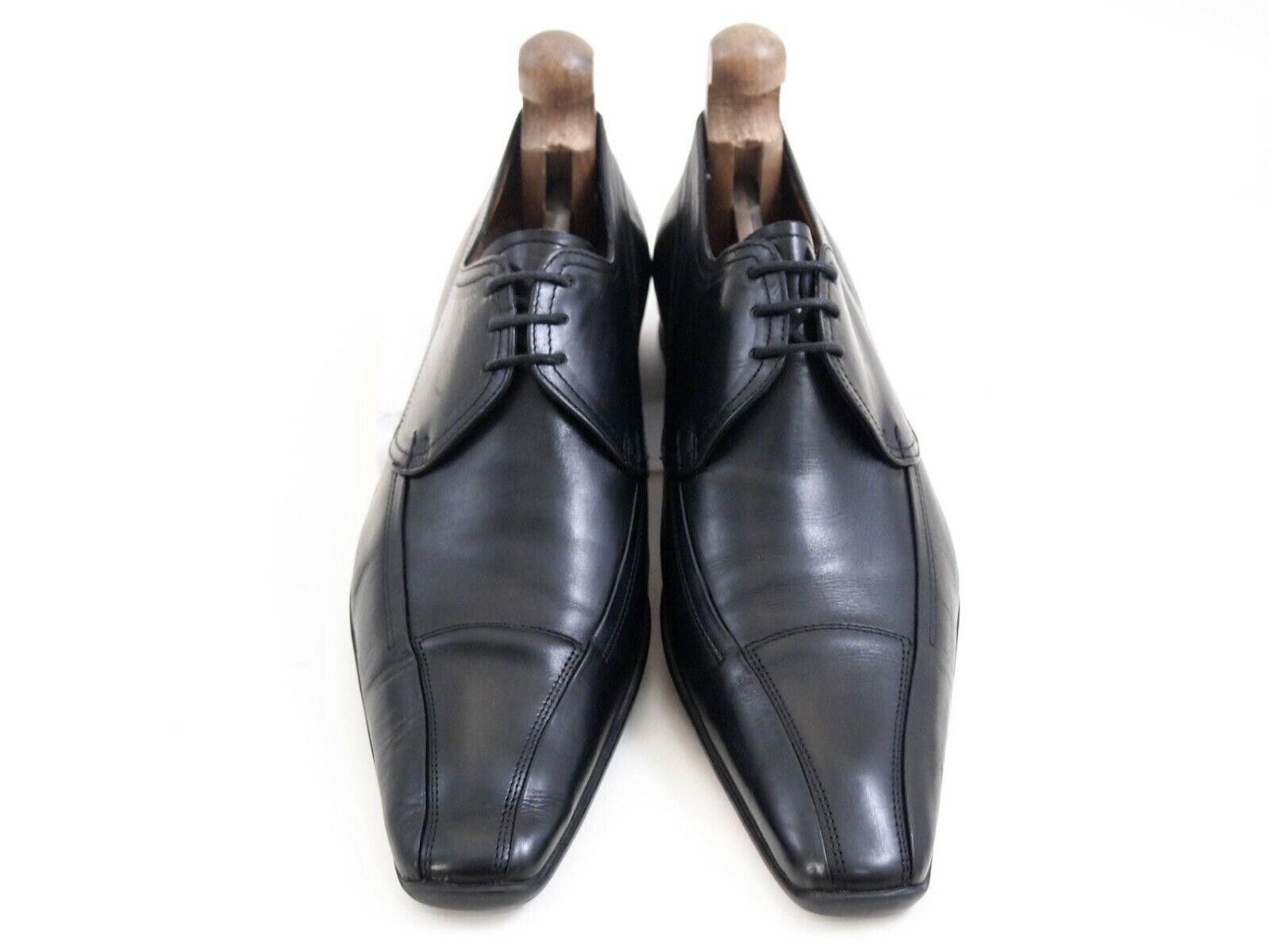 Kenzo Kenzo Derby Oxfords Black Leather Men Size US 11 EU 44 Size US 11 / EU 44 - 3 Thumbnail