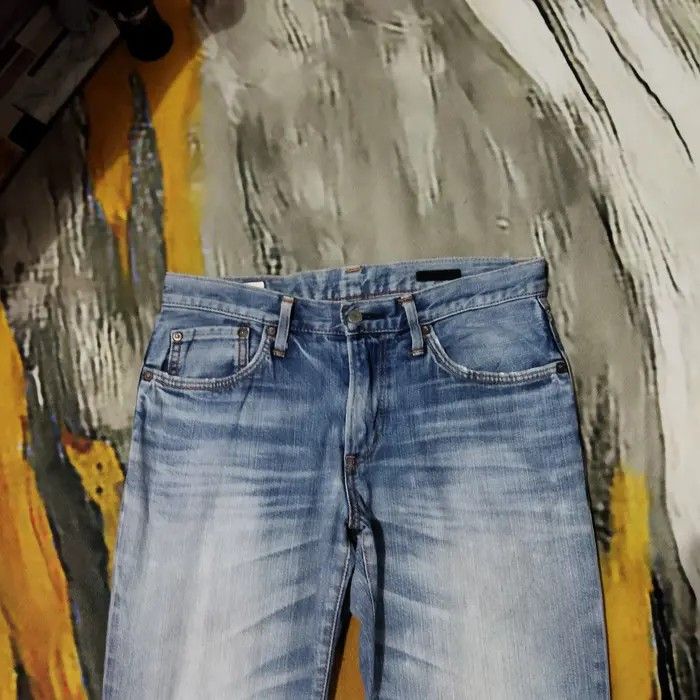 Edwin × Vintage VINTAGE EDWIN 503 FADED BLUE JEANS PANTS Size US 32 / EU 48 - 2 Thumbnail
