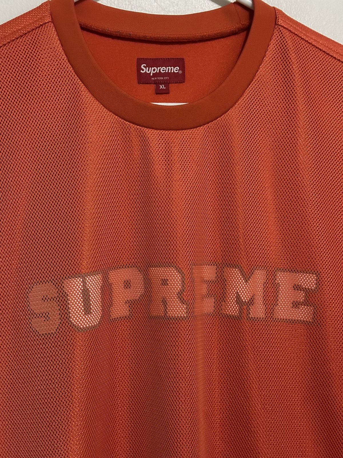Supreme Supreme Dazzle Mesh S/S Top Tee Size US XL / EU 56 / 4 - 2 Thumbnail