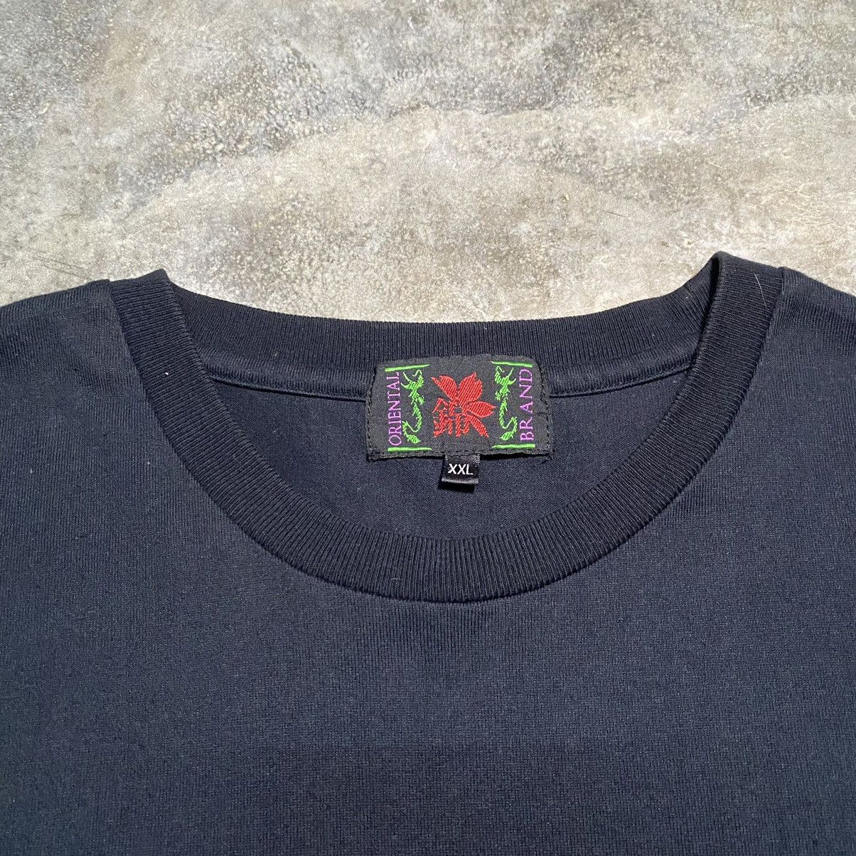 Japanese Brand Vintage Neon Genesis Evangelion Eva 01 Sukajan T Shirt Size US XXL / EU 58 / 5 - 3 Thumbnail
