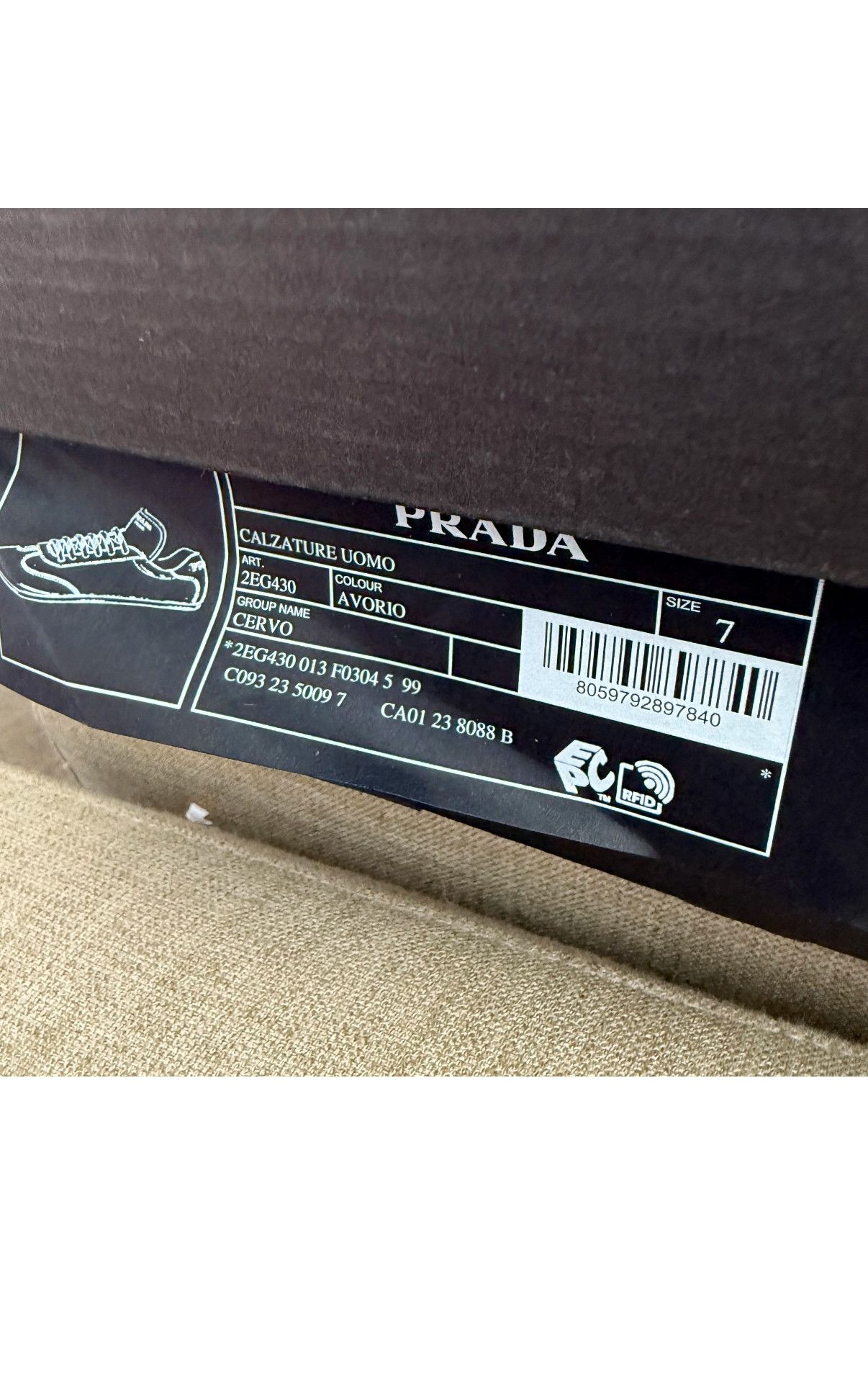 Prada Leather Torpedo Sneakers Size US 7 / EU 40 - 5 Thumbnail