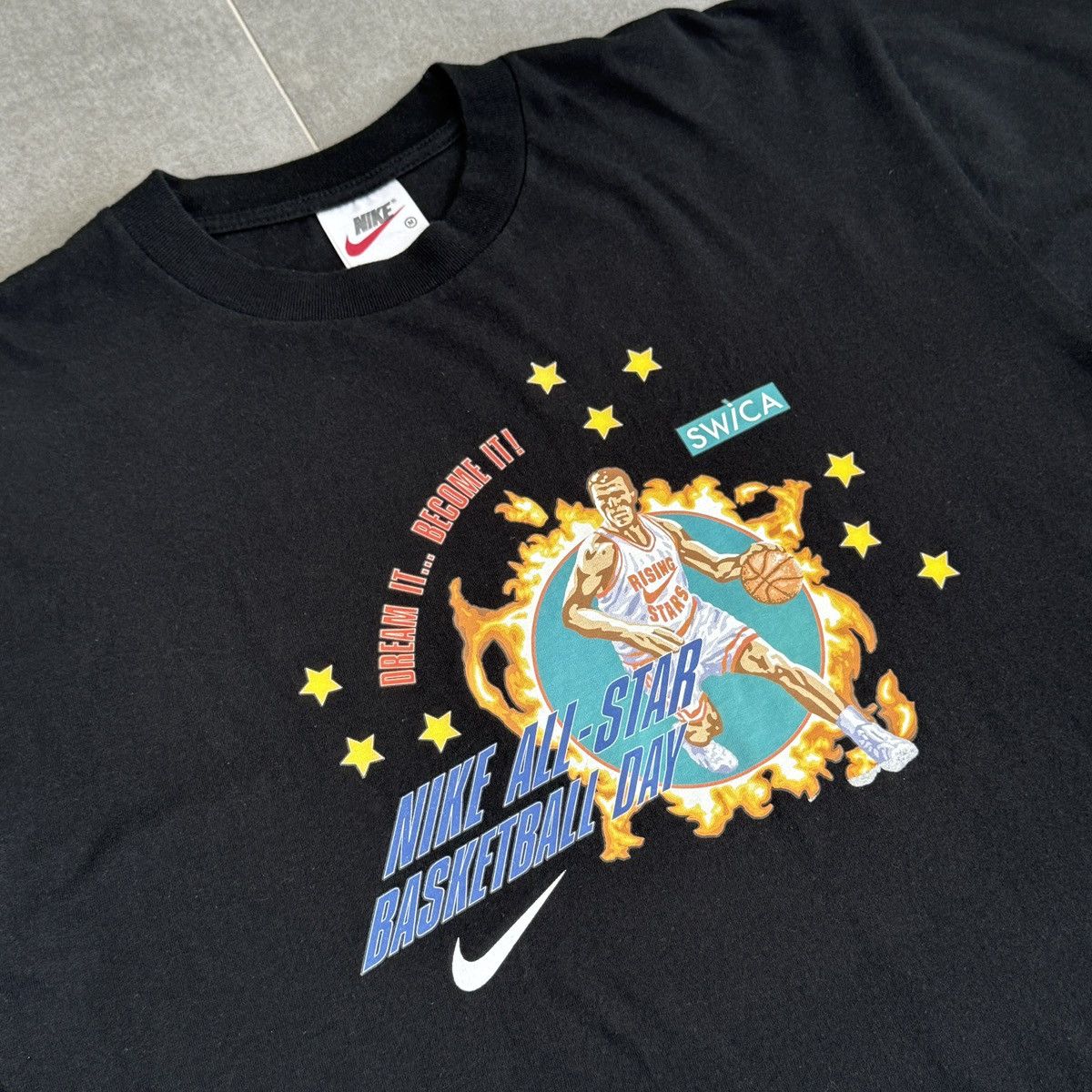 Nike Vintage Nike All-Star Basketball Day Rising Stars 90s Shirt Size US M / EU 48-50 / 2 - 5 Thumbnail
