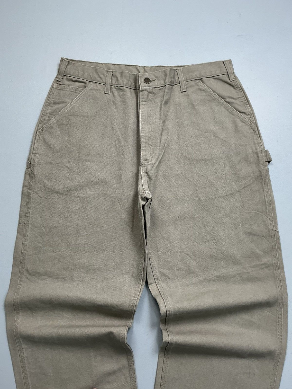 Carhartt Vintage Carhartt B11 BRN carpenter workwear denim Size US 38 / EU 54 - 3 Thumbnail