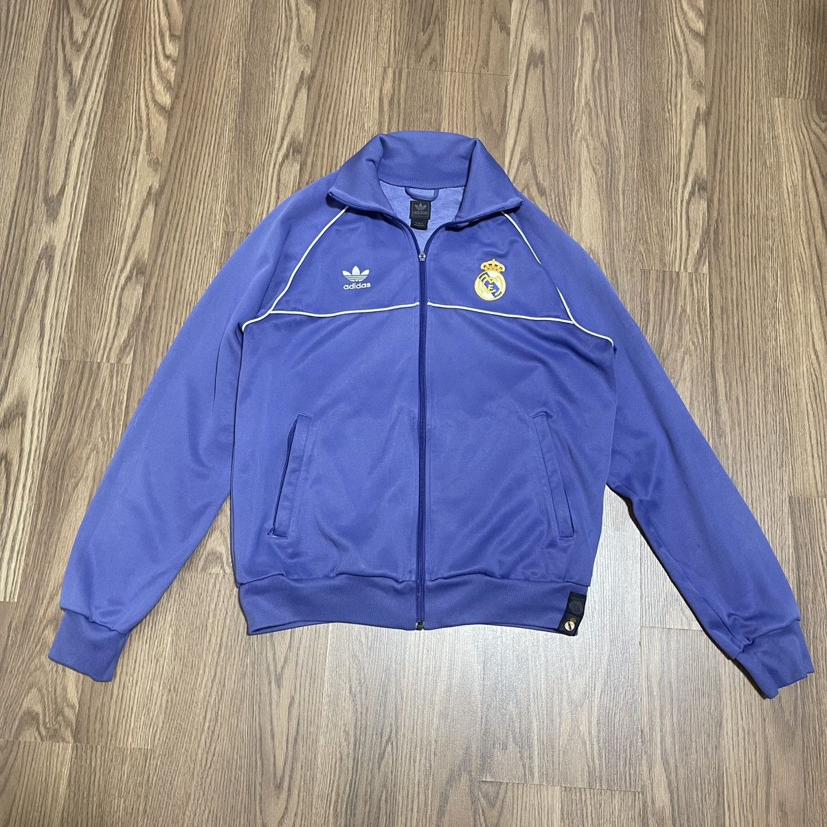 Adidas Vintage 2008 Y2K Adidas Real Madrid soccer track Jacket Size US L / EU 52-54 / 3 - 2 Thumbnail