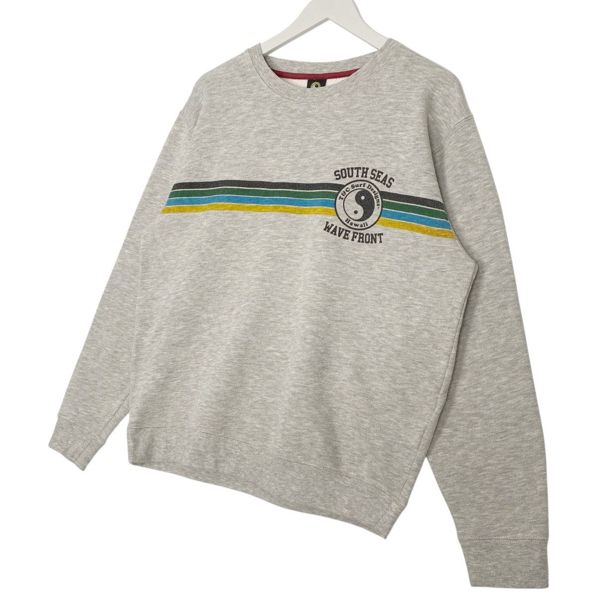 Other Vintage T&C Surf Hawaii Crewneck Sweatshirt Gray Size M Size US M / EU 48-50 / 2 - 5 Thumbnail