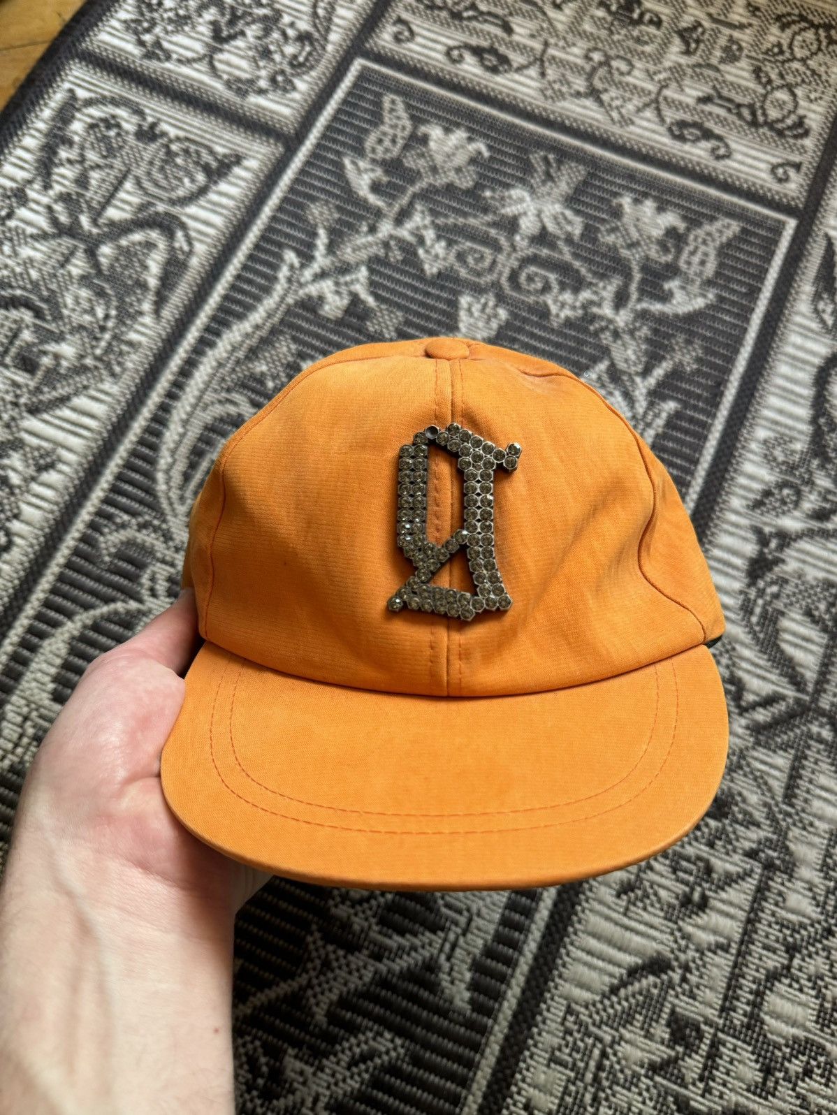 John Galliano Vintage Galliano 11/5 y2k Rhinestones Hat Size ONE SIZE - 2 Thumbnail