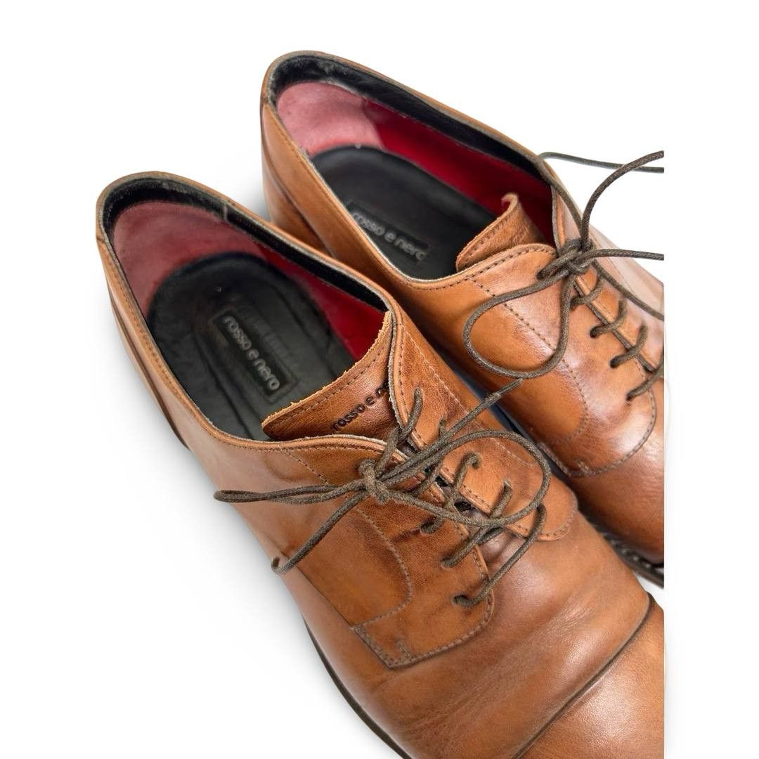 Luxire rosso e nero derby #17 Size US 10 / EU 43 - 3 Thumbnail