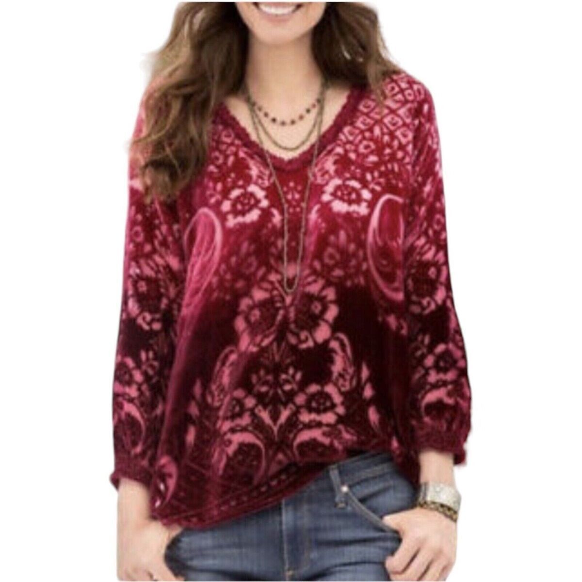Sundek Sundance Womens Velvet Burnout Floral SIlk Whimsigoth Fairy Size XS / US 0-2 / IT 36-38 - 6 Thumbnail
