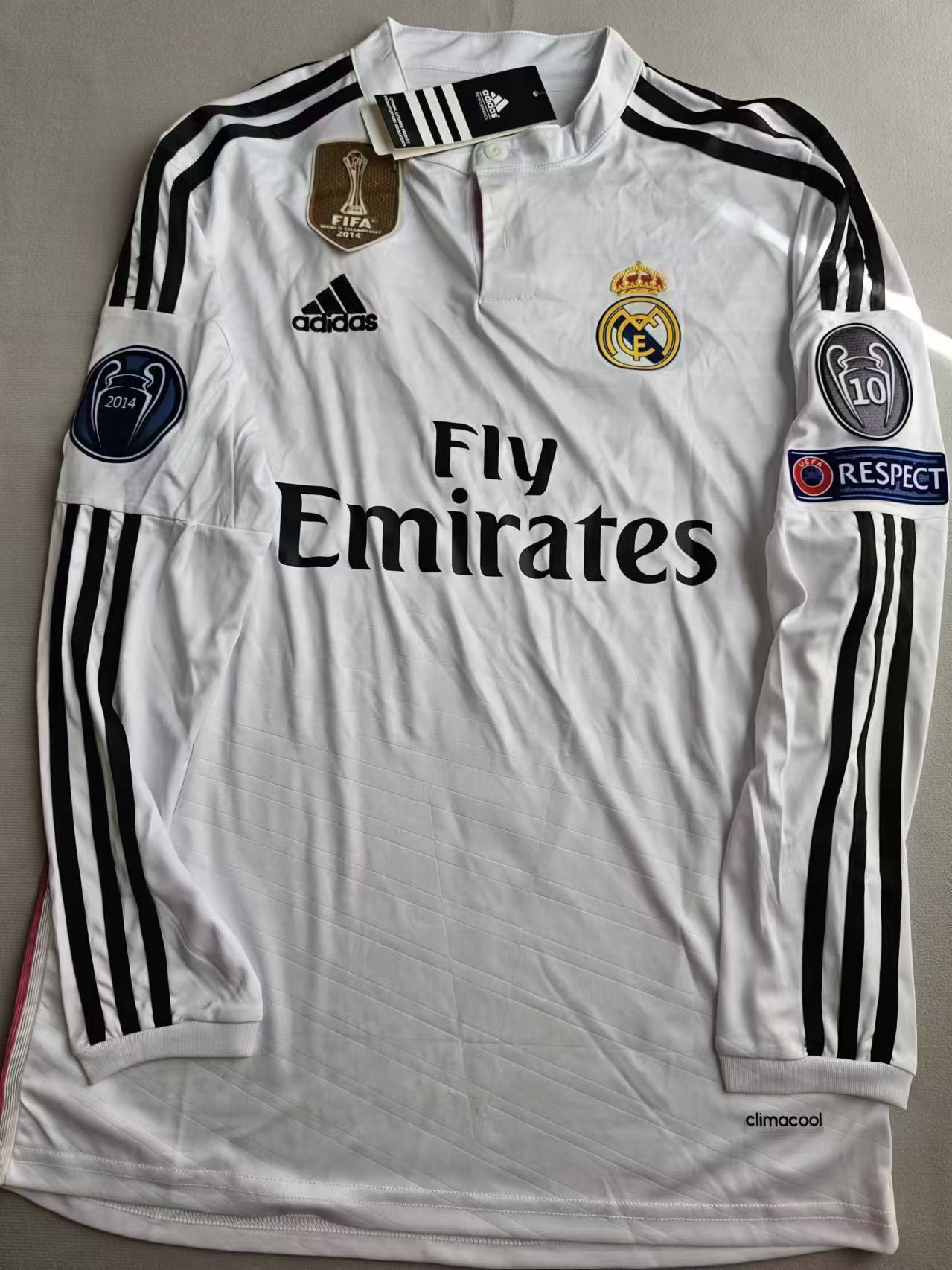 2014 15 Real Madrid #7 C Ronaldo Jersey Longsleeve XXL