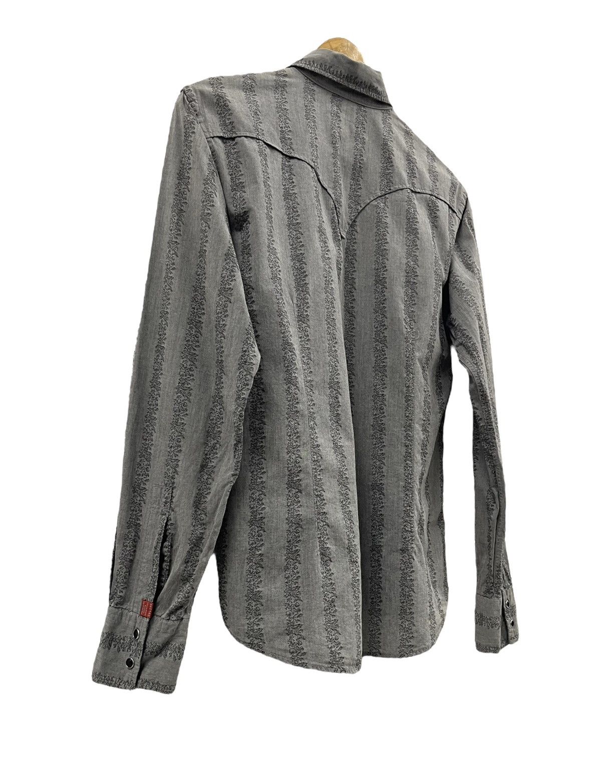 5351 POUR LES HOMMES 291295 Homme Japan Western Shirts Embroidery Size US S / EU 44-46 / 1 - 6 Thumbnail