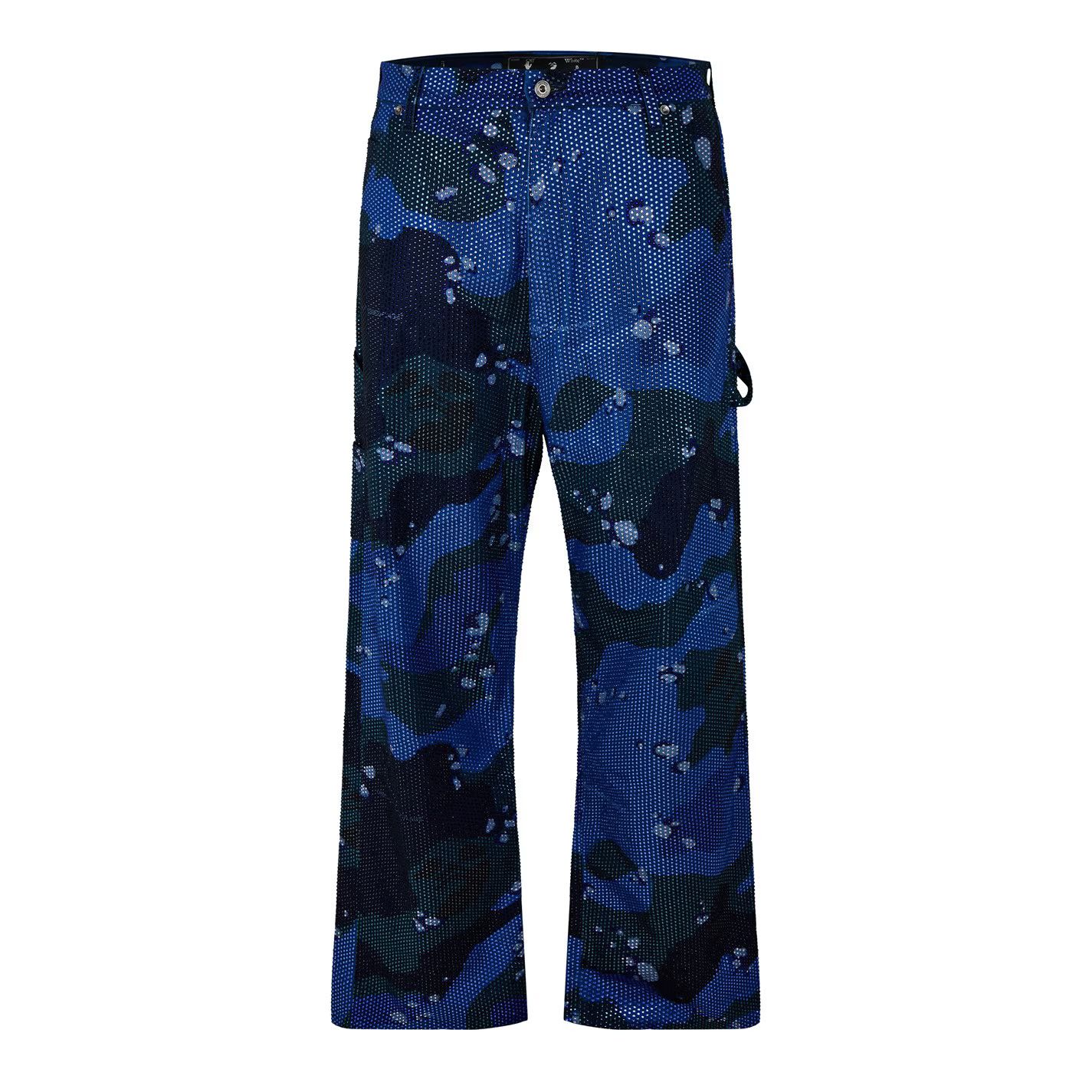 Off-White o1g2r1mq0326 Slim Fit Jeans in Blue Size US 32 / EU 48 - 1 Thumbnail