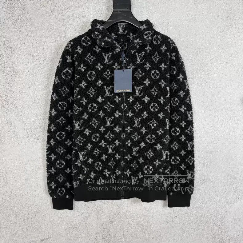 Louis Vuitton Louis Vuitton Monogram Full Logo Lambswool Teddy Jacket Size US S / EU 44-46 / 1 - 1 Thumbnail