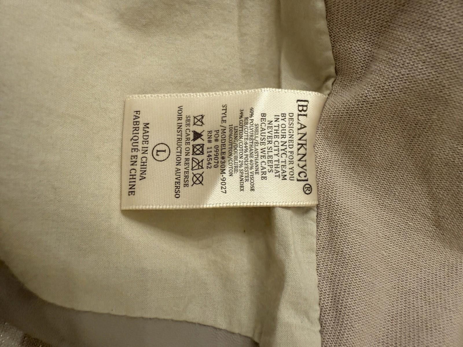 BLANKNYC Women's [BLANKNYC] Drape Faux Leather Jacket, Size Large Size L / US 10 / IT 46 - 6 Thumbnail