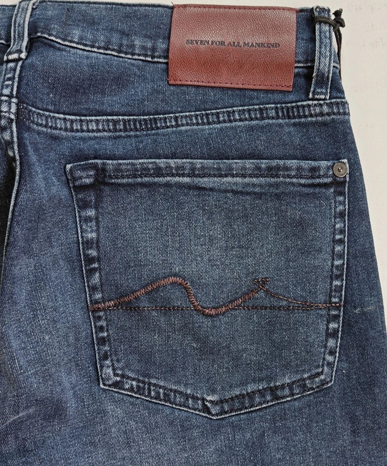 7 For All Mankind 7 For All ManKind Slimmy Tapered Jeans T / 6019 Size US 31 - 11 Thumbnail