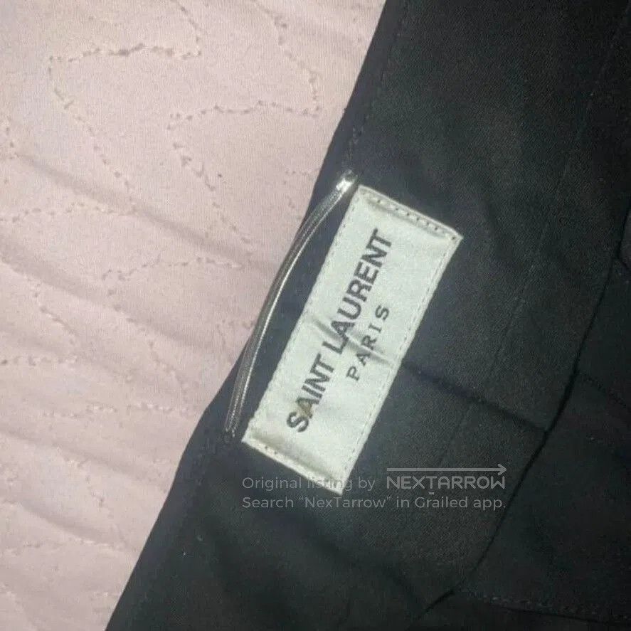 Saint Laurent Paris Saint Laurent SS24 Men's Smoking Pants. Size US 34 / EU 50 - 3 Thumbnail