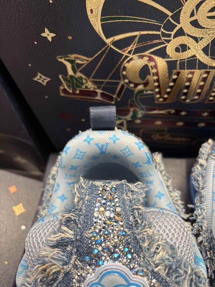Louis Vuitton Swarovski Skate Trainers Size US 12 / EU 45 - 13 Thumbnail