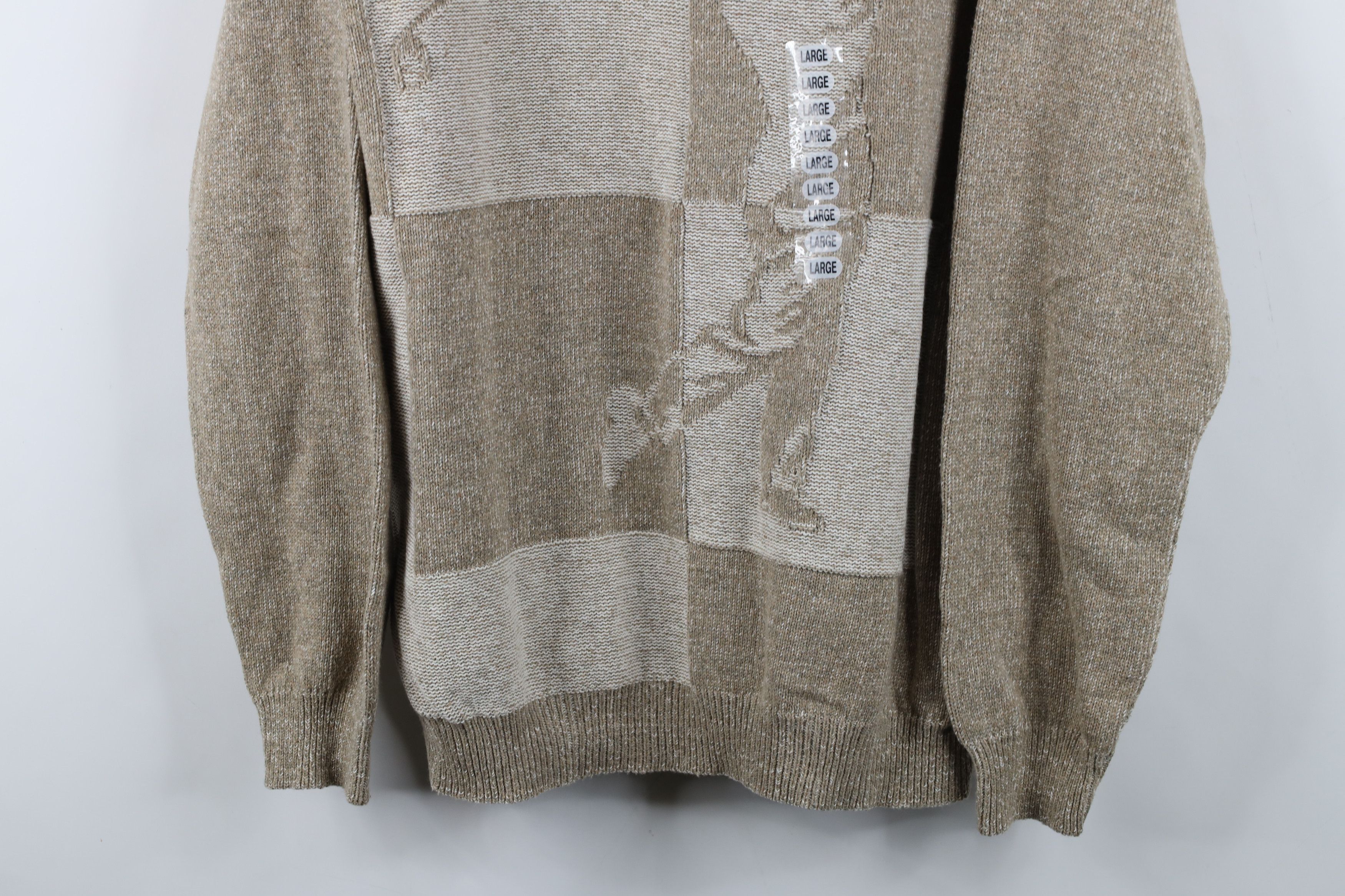 Vintage Deadstock Vintage Y2K 2003 Streetwear Golf Knit Sweater Size US L / EU 52-54 / 3 - 3 Thumbnail