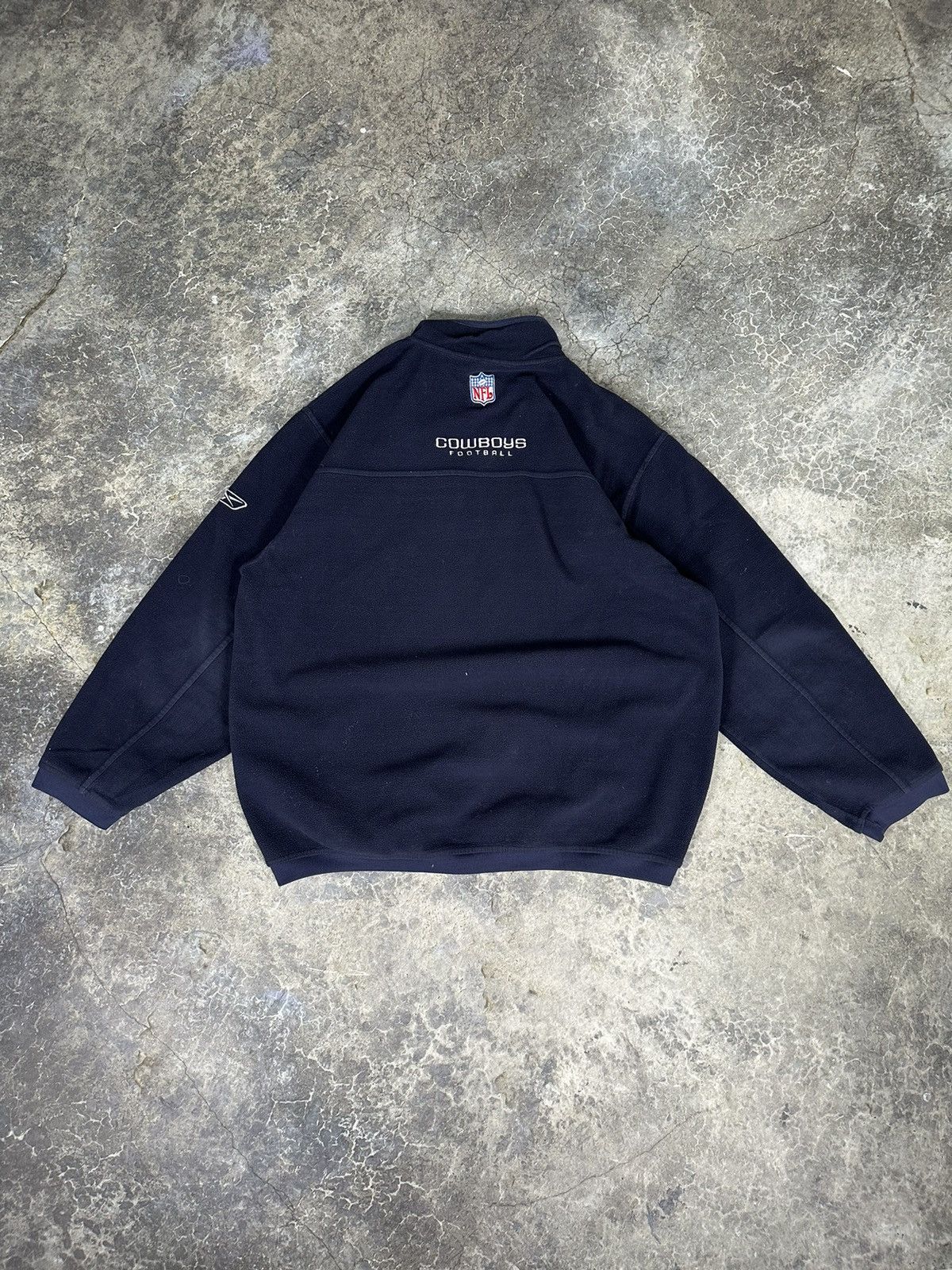 NFL × Vintage Vintage Dallas Cowboys Quarterzip Fleece Size US L / EU 52-54 / 3 - 5 Thumbnail