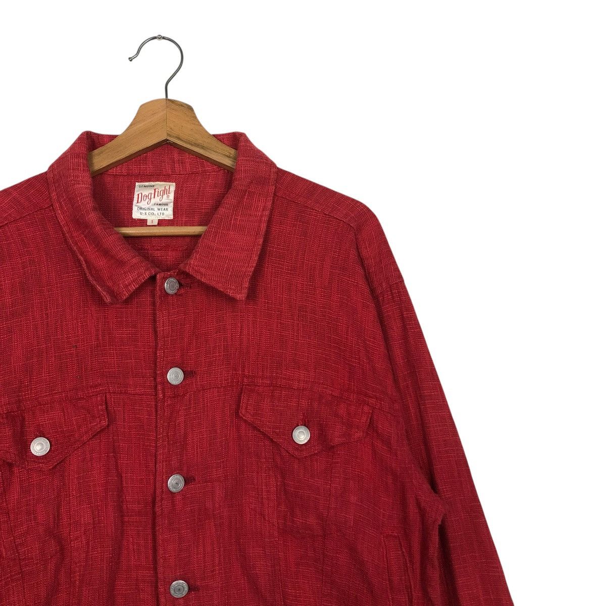 Japanese Brand 🔥VINTAGE CHORE WORK BIKER JACKET DOG FIGHT ISSEY MIYAKE Size US M / EU 48-50 / 2 - 8 Thumbnail