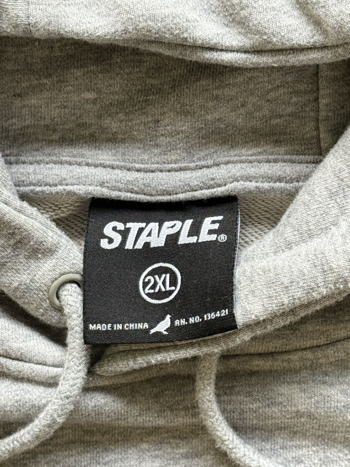 Staple Staple Pigeon Men’s Embroidered Logo Hoodie Sweatshirt Size US XXL / EU 58 / 5 - 5 Thumbnail