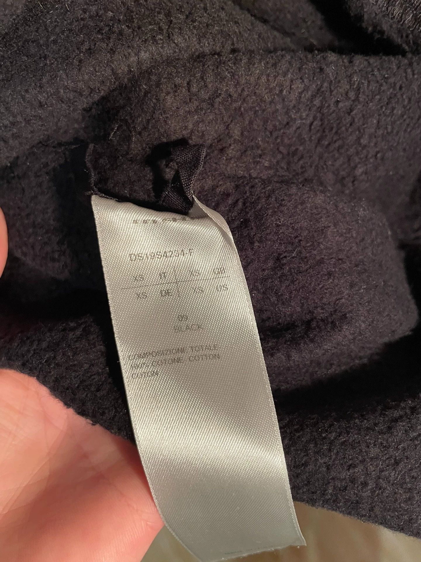 Rick Owens Rick Owens Hooded Fleece-Lined Cloak XS New Unisex Size US XS / EU 42 / 0 - 5 Thumbnail