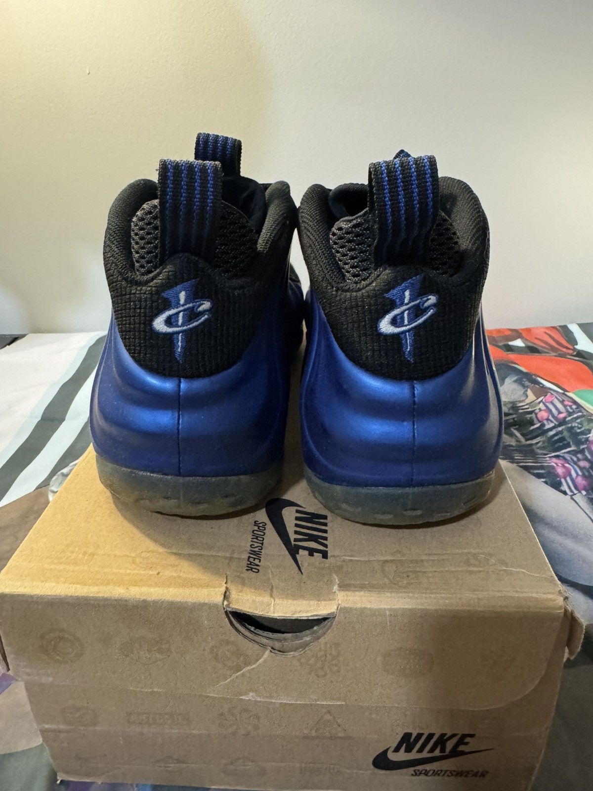 Nike Foamposit Royal Blue Size US 8 / EU 41 - 5 Thumbnail