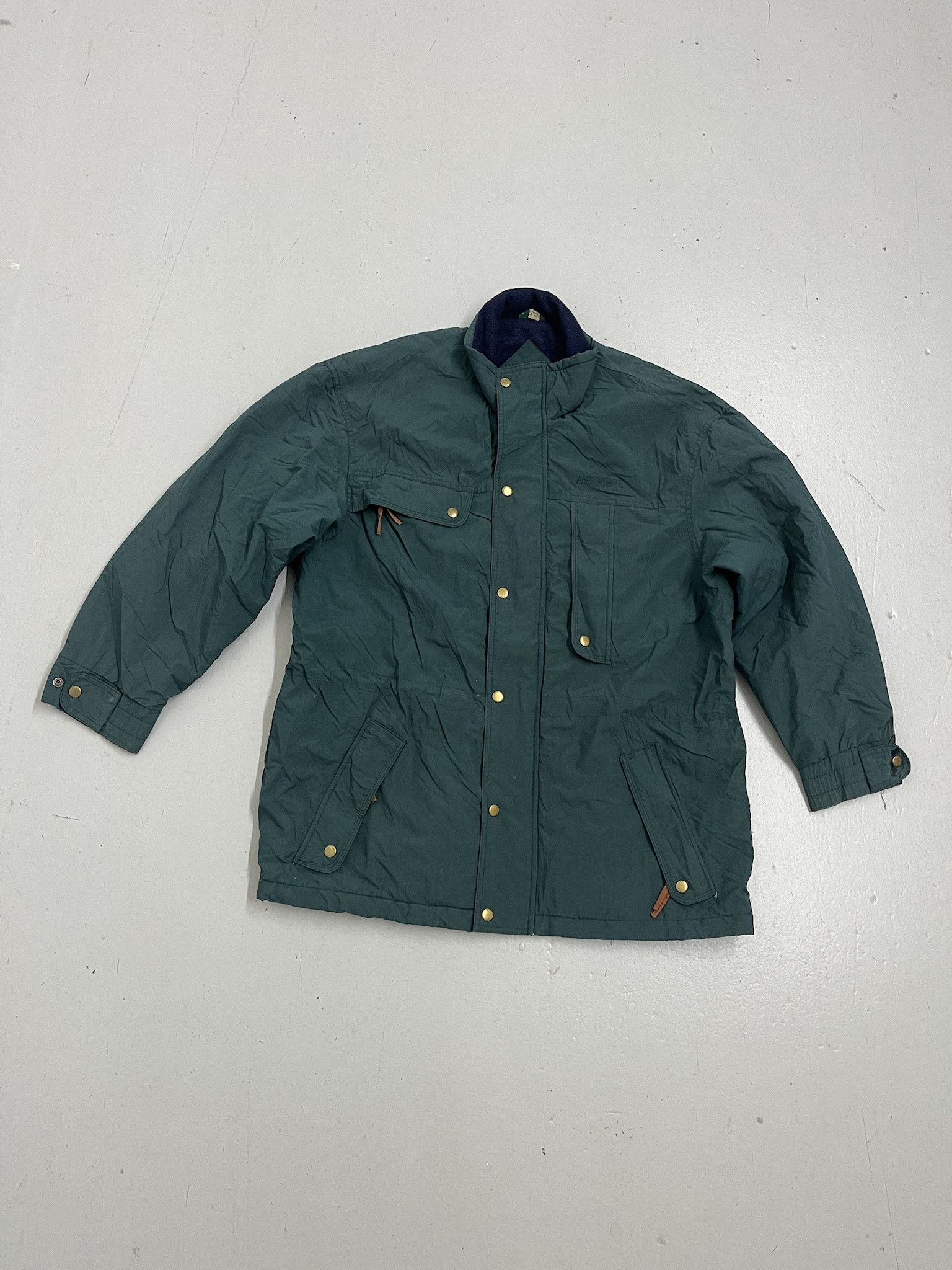 Vintage Vintage 2000s American Eagle Green Winter Jacket Size Large Size US L / EU 52-54 / 3 - 1 Thumbnail