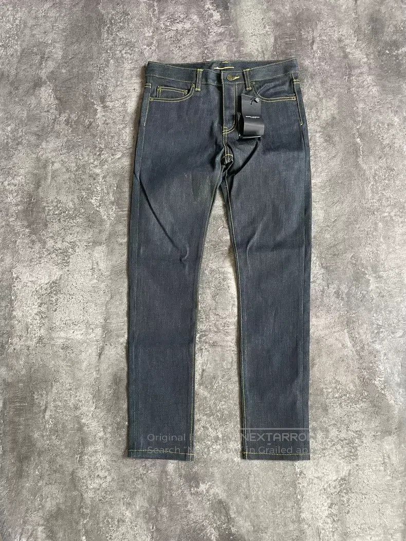 Saint Laurent Paris Saint Laurent Paris Indigo Raw Basic Denim Jeans i Size US 27 - 1 Thumbnail