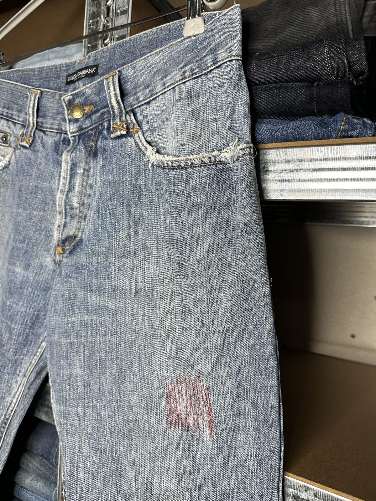 Dolce & Gabbana Dolce & Gabbana Distressed Archival Denim Jeans IT 48 Size US 32 / EU 48 - 2 Thumbnail
