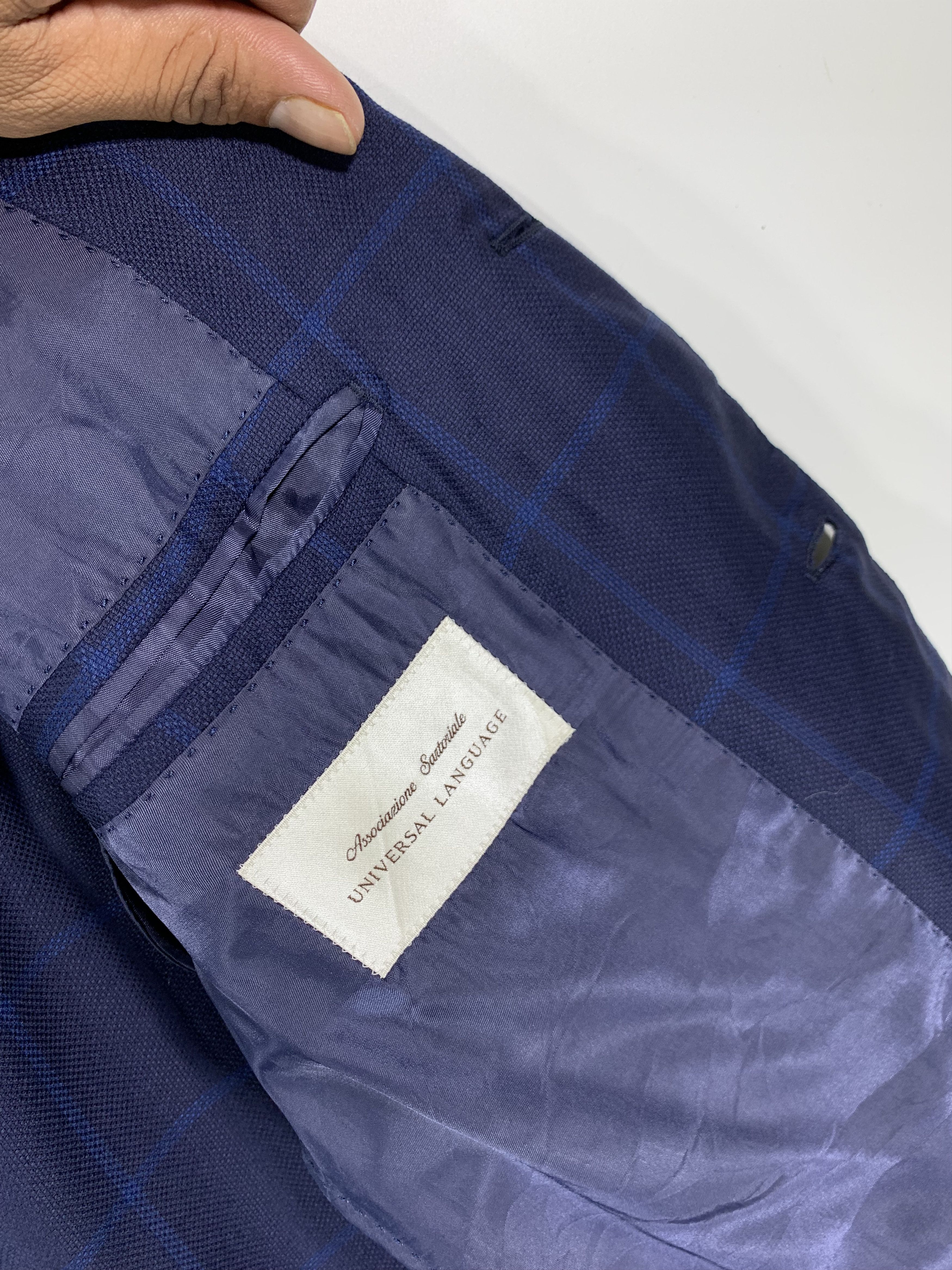 Designer × Ermenegildo Zegna × Vintage ⚡️Light Blazer Size US M / EU 48-50 / 2 - 4 Thumbnail