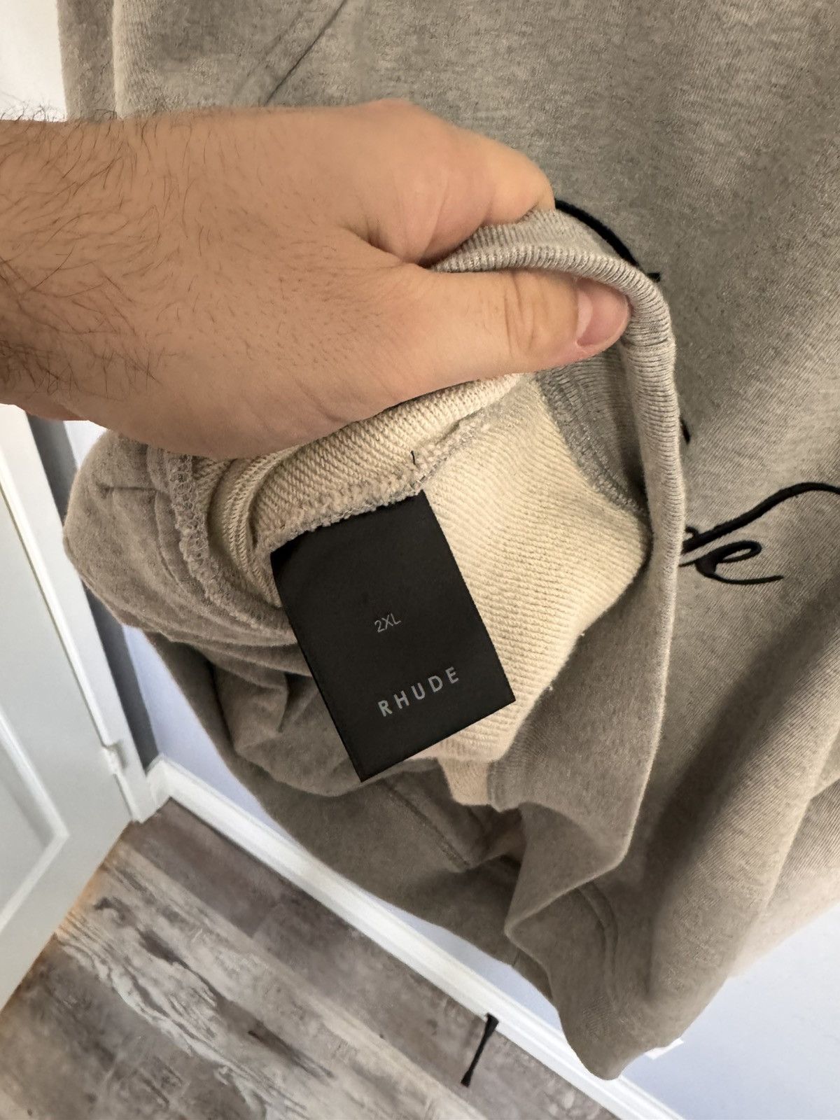 Rhude Rhude crewneck heather grey Size US XXL / EU 58 / 5 - 5 Thumbnail