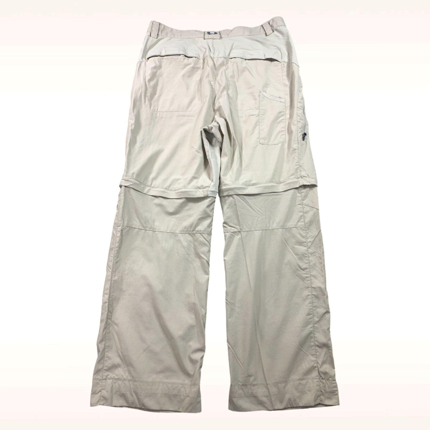 VINTAGE Under Armour Men's Convertible Pants 36x32 Beige Tactical