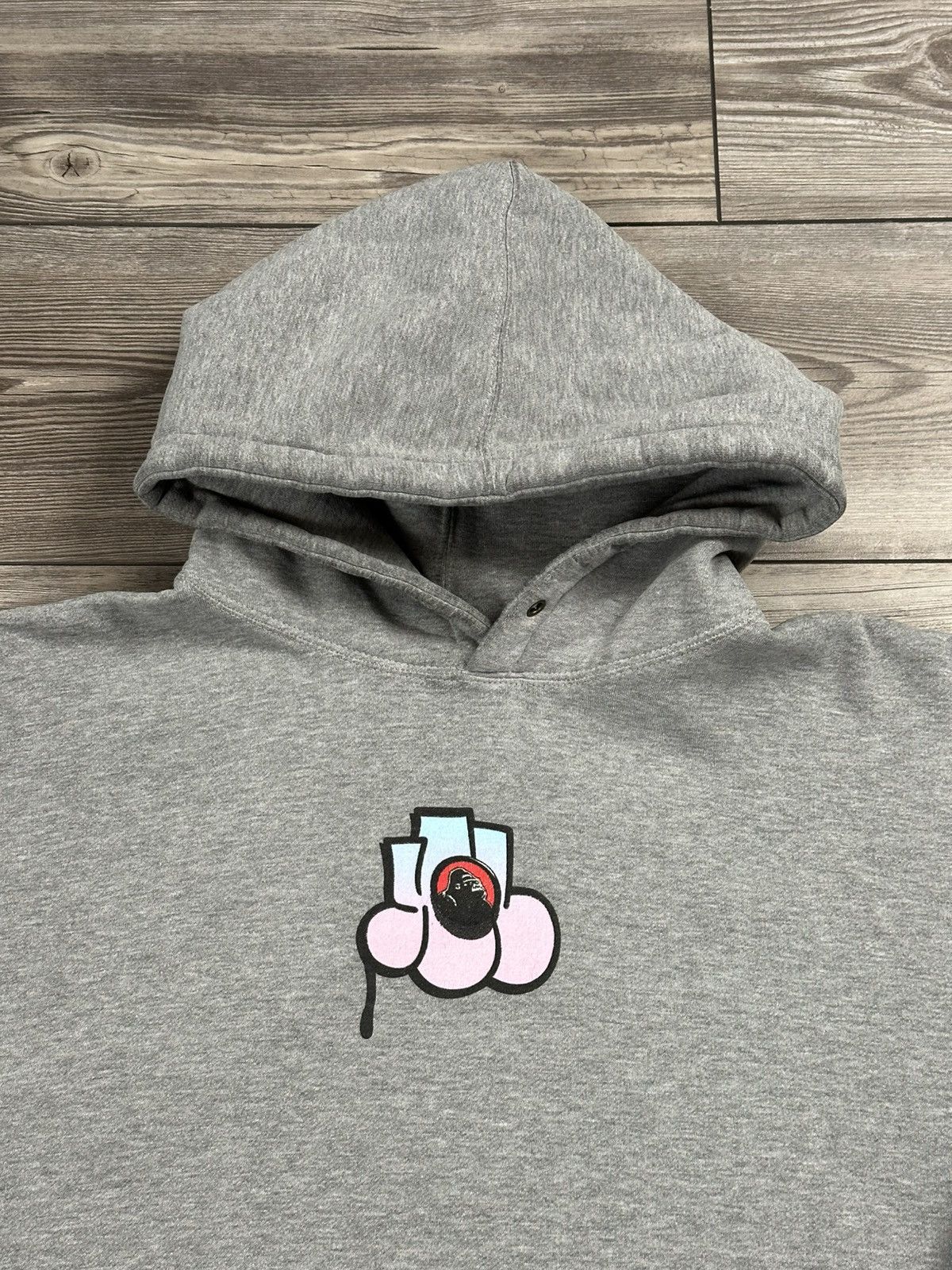 Japanese Brand Vintage XLarge Graffiti Tag Hoodie Size US L / EU 52-54 / 3 - 2 Thumbnail