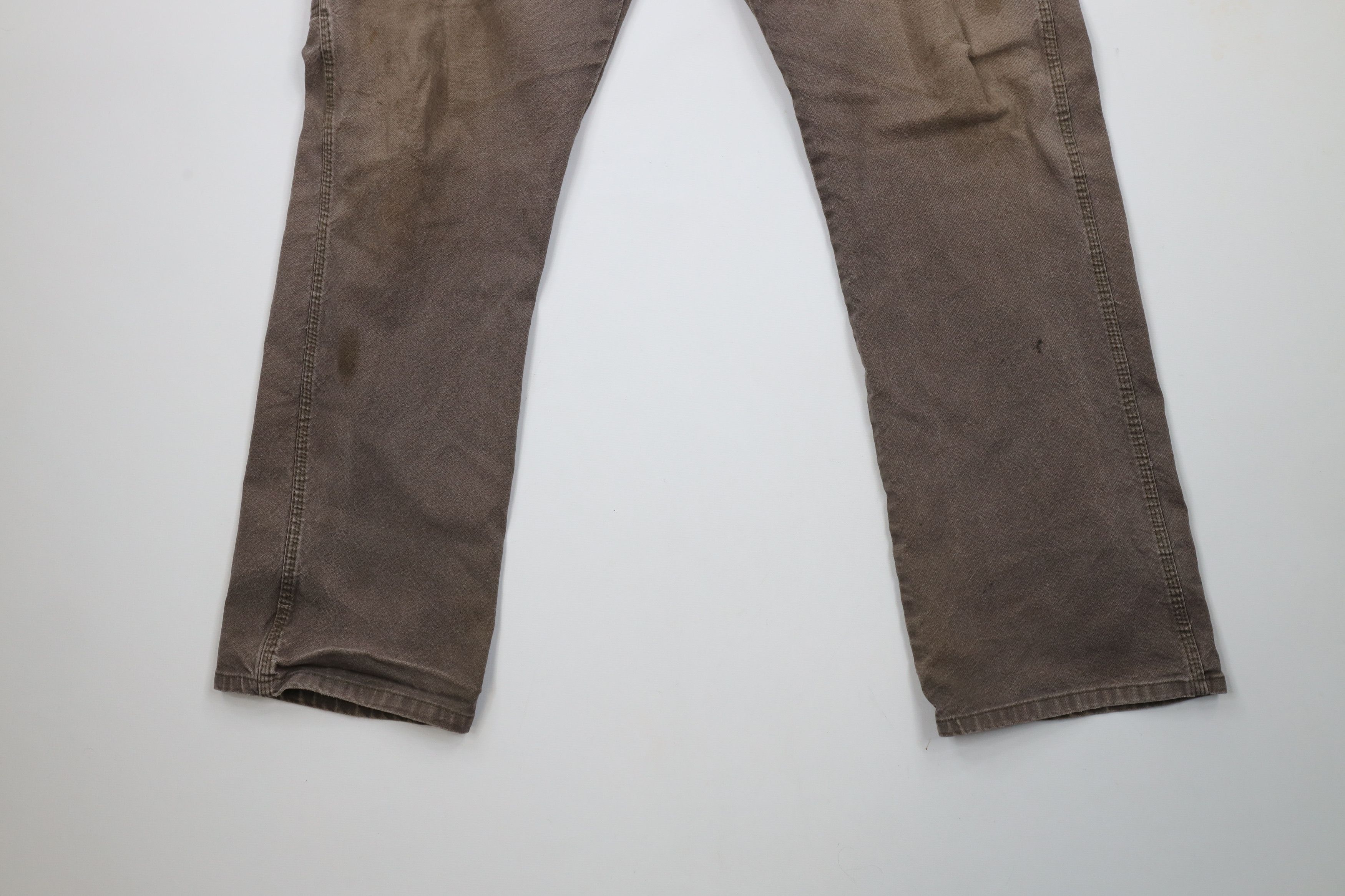 Dickies × Vintage Vintage Dickies Wide Leg Canvas Dungaree Pants Cotton Size US 36 / EU 52 - 4 Thumbnail