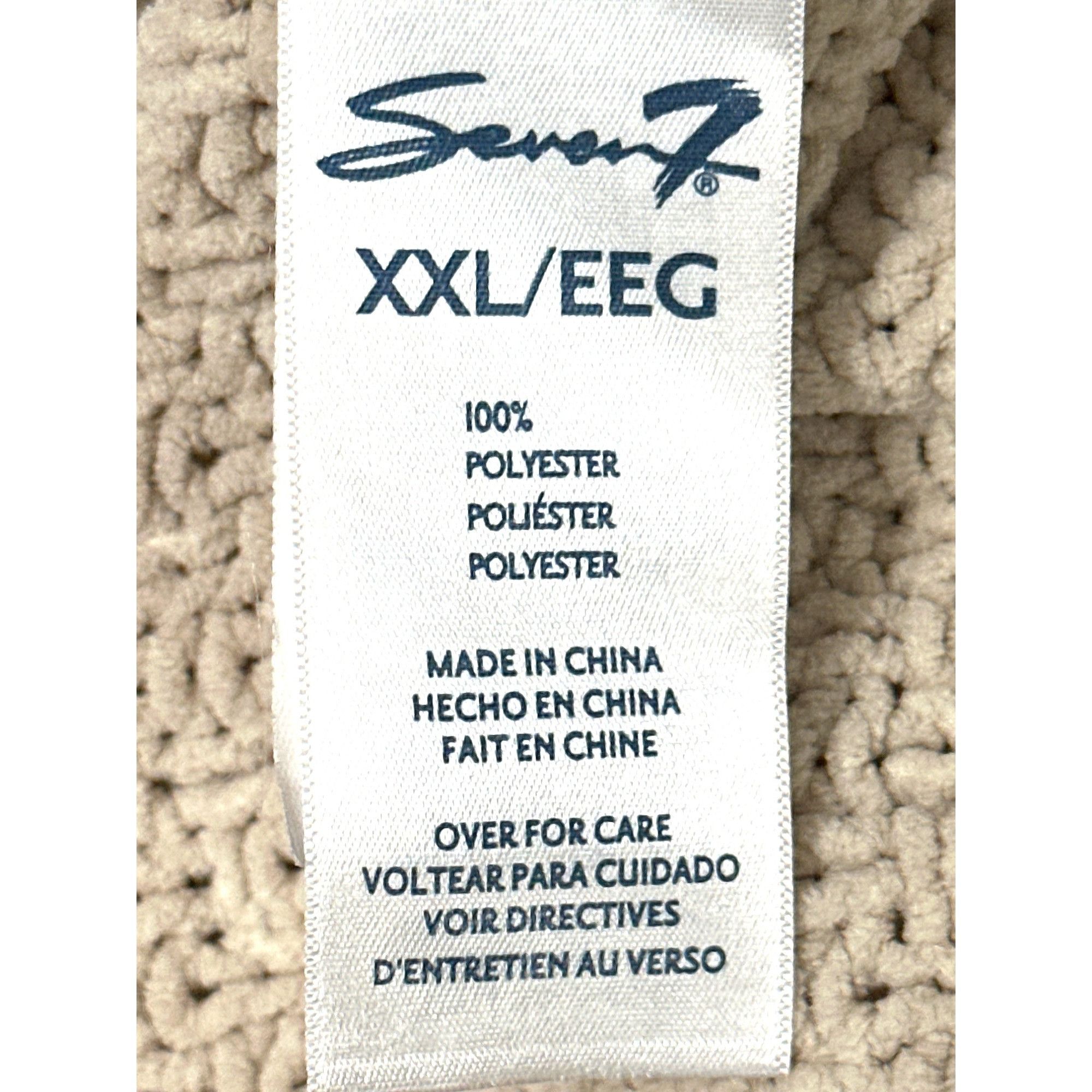 Seven 7 Seven7 Cable Knit Beige Cowl Neck Sweater Cozy Premium Quali Size XXL / US 16-18 / IT 52-54 - 7 Thumbnail