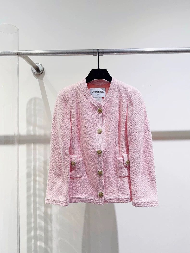 Chanel Chanel Pink Blossom Jacket from Seoul Collection - dmc Size US XS / EU 42 / 0 - 1 Thumbnail