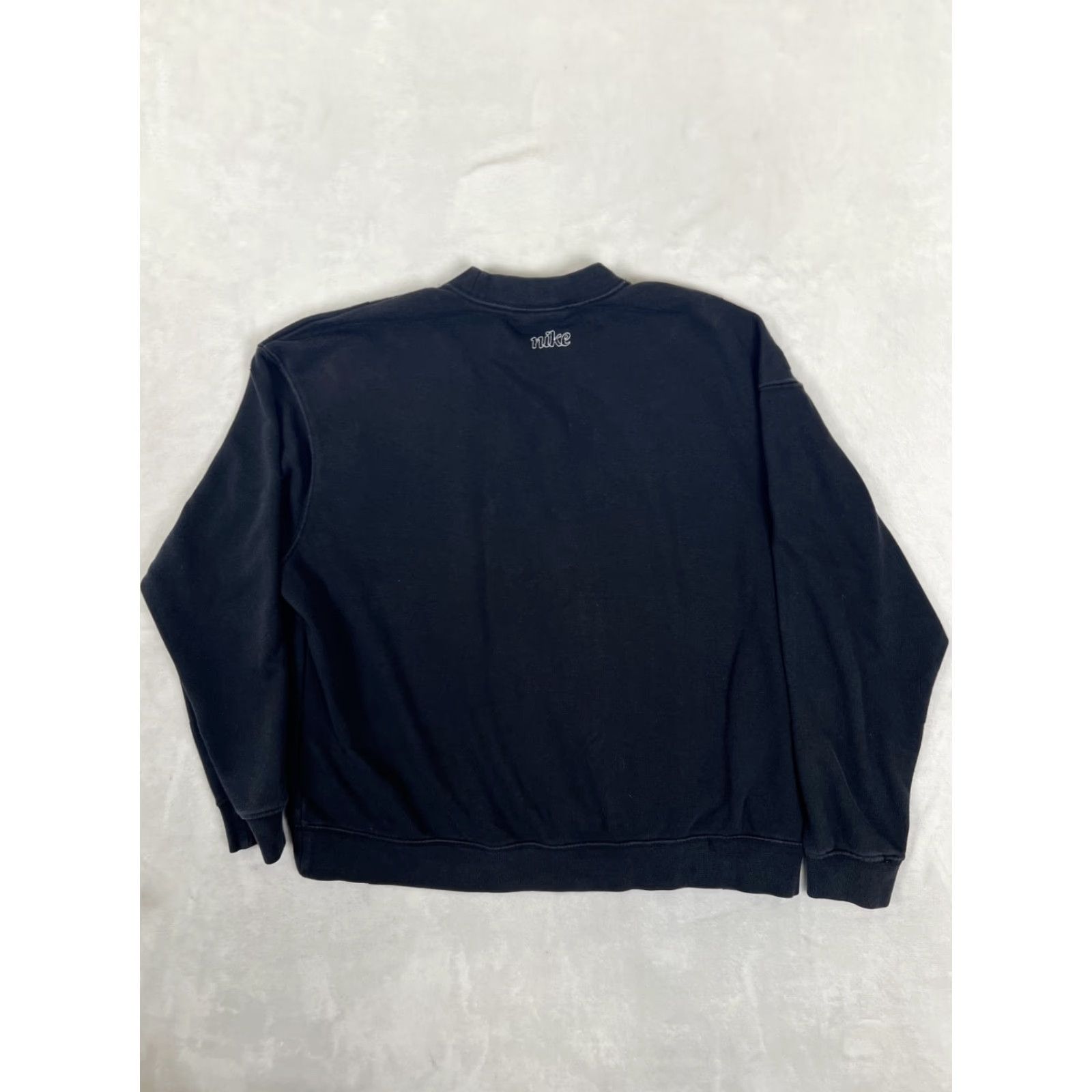 Nike Nike Dri-Fit Fleece Sweatshirt Swoosh Embroidery Women's Soversized Black 90s Nike Sportswear Sweatshirt Mens Womens Girls Boys Size S / US 4 / IT 40 - 6 Thumbnail