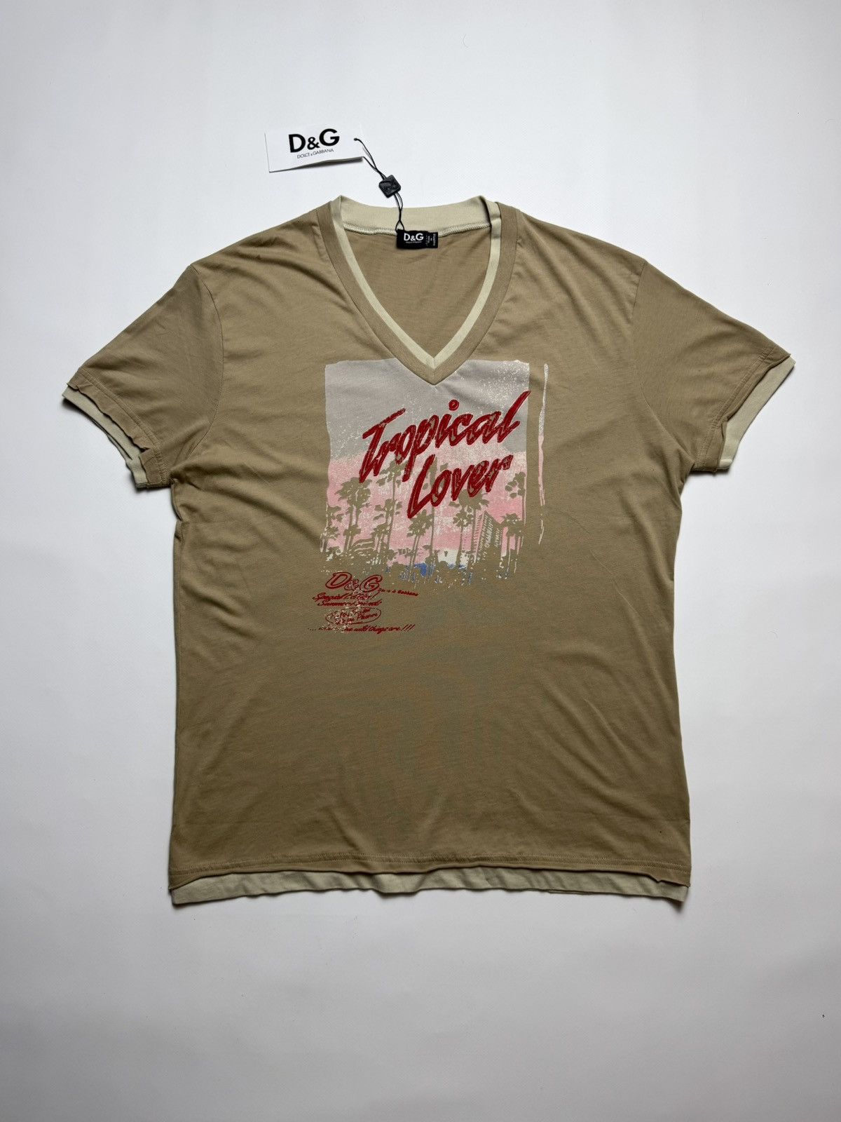 00s ARCHIVE DOLCE＆GABBANA Madonna PrintT Dolce & Gabbana × Vintage 2000s Dolce & Gabbana Madonna Tee