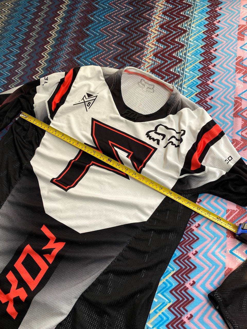 Fox Racing Vintage 90's FOX RACING Motocross Technology Jersey Medium Size US L / EU 52-54 / 3 - 8 Thumbnail