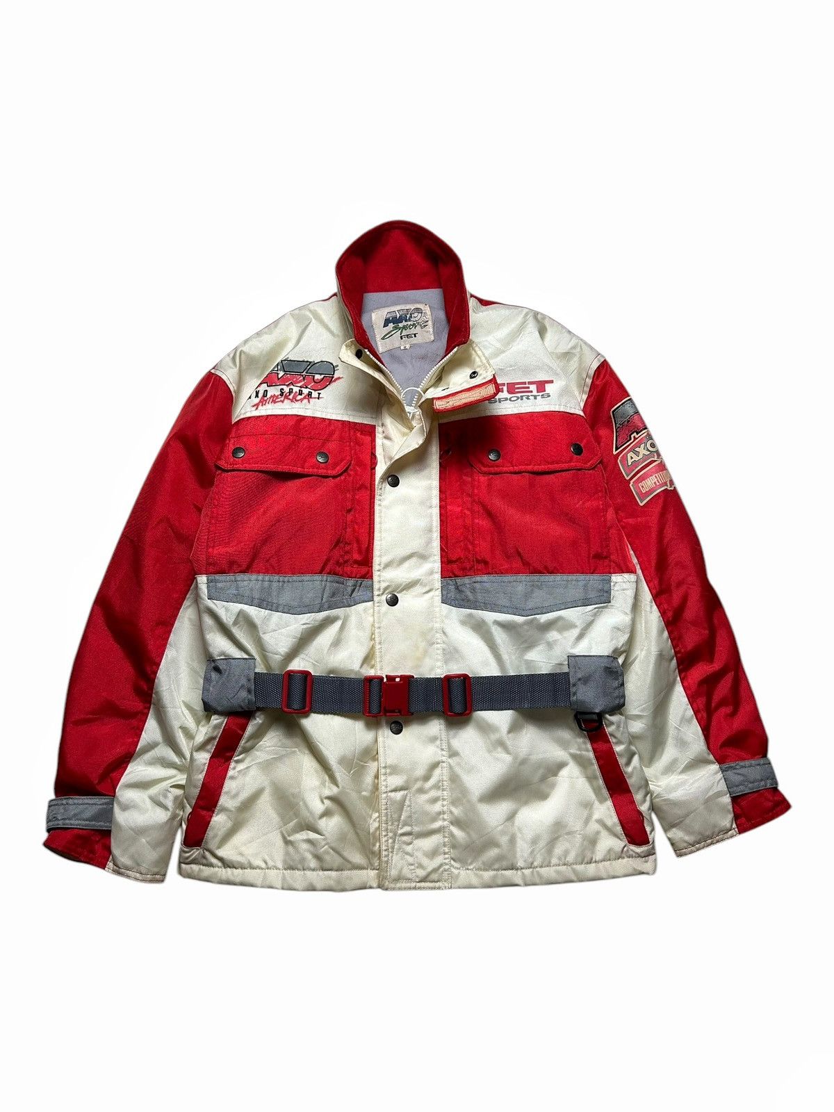 Gear for Sports × Vintage Vintage 80s AXO Sport America Racing Motocross Enduro Jacket Size US S / EU 44-46 / 1 - 3 Thumbnail