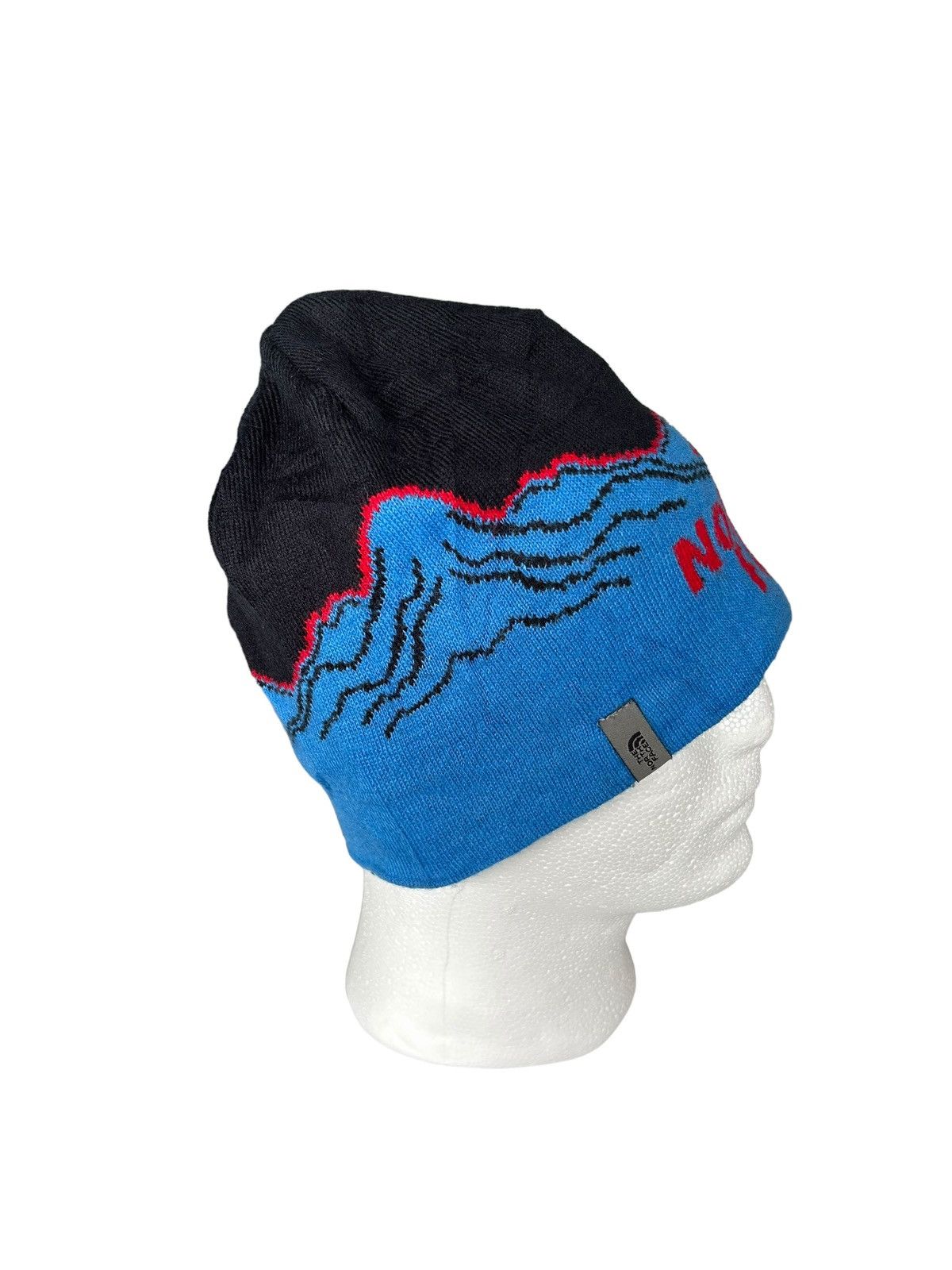 Japanese Brand × The North Face The North Face Big Logo Rare Design Beanie Hats Snowcap💥 Size ONE SIZE - 2 Thumbnail