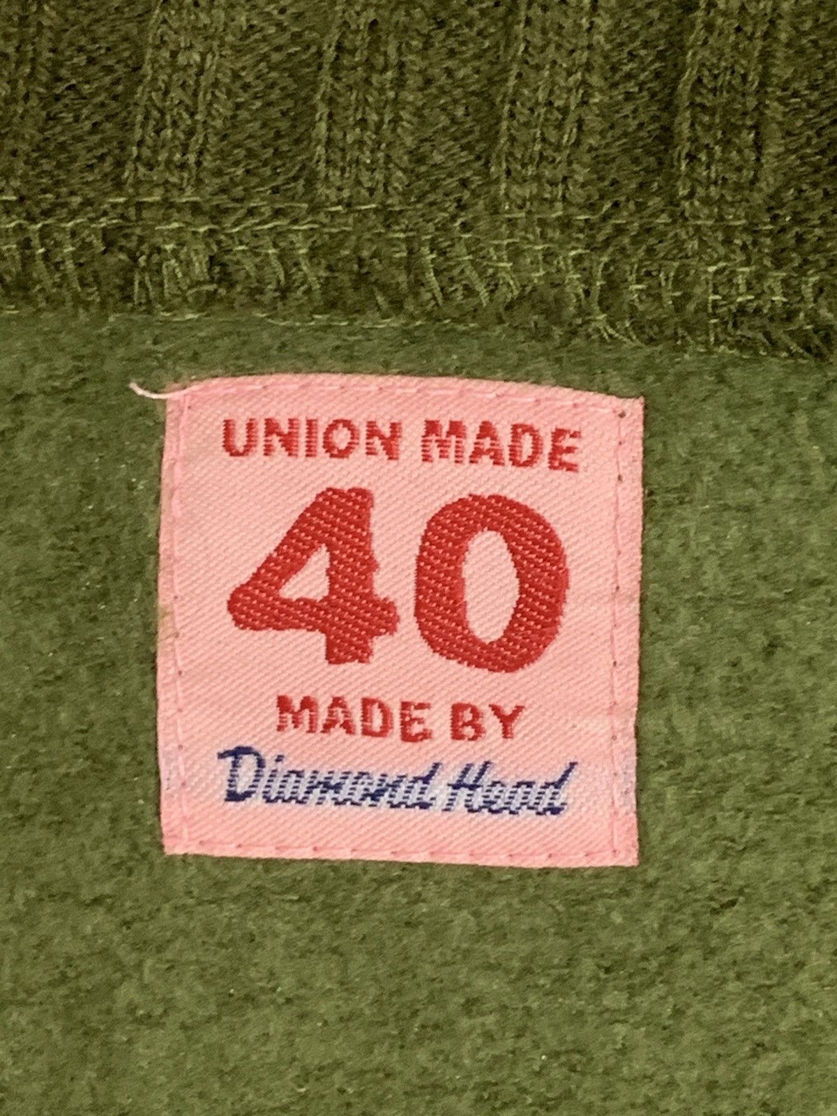Diamond Head Rare Design Vintage Diamond Head Union Made Sweater Size L / US 10 / IT 46 - 4 Thumbnail