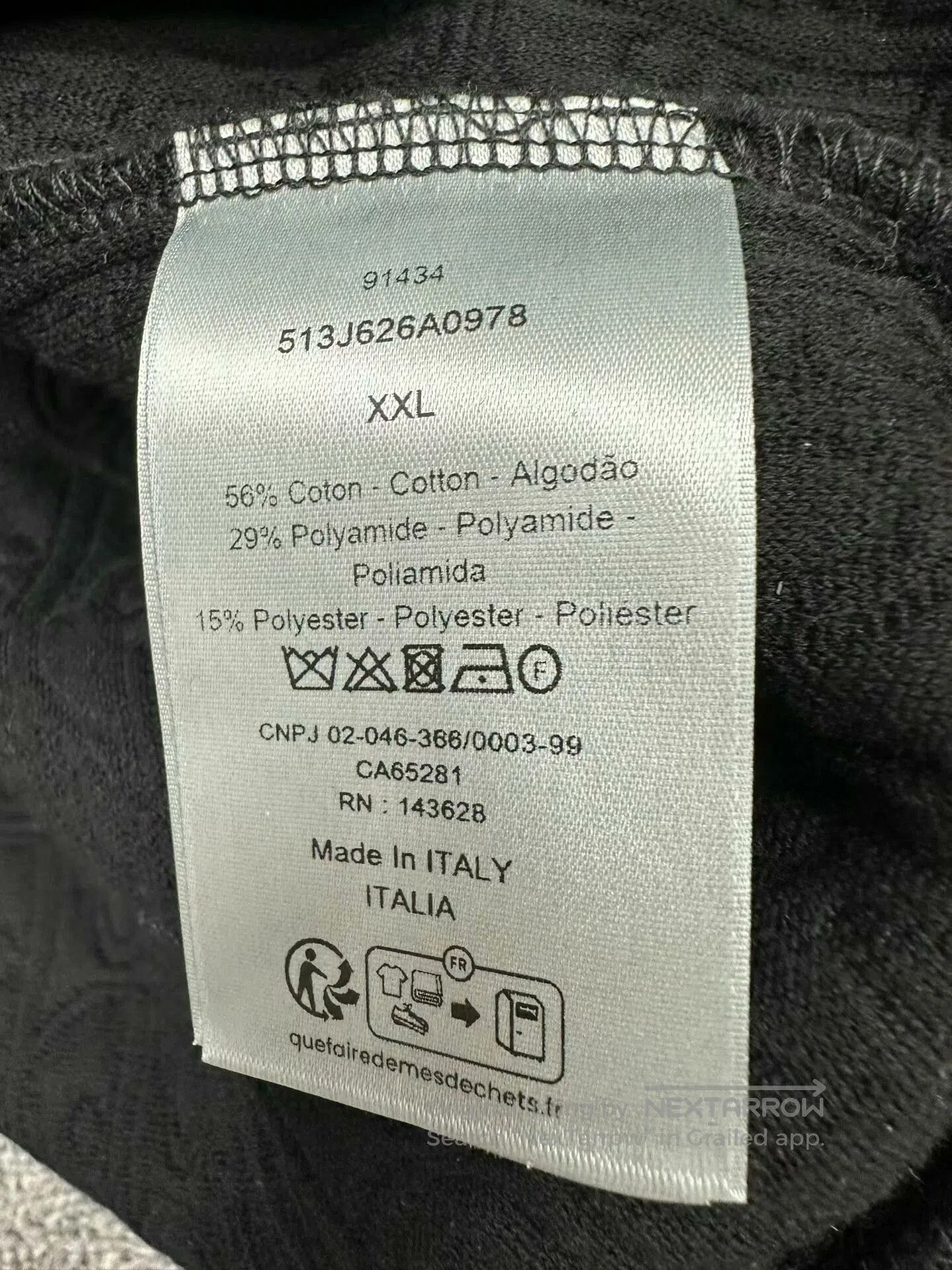 Dior dior embossed logo sweatshirt in black. Size US XXL / EU 58 / 5 - 4 Thumbnail