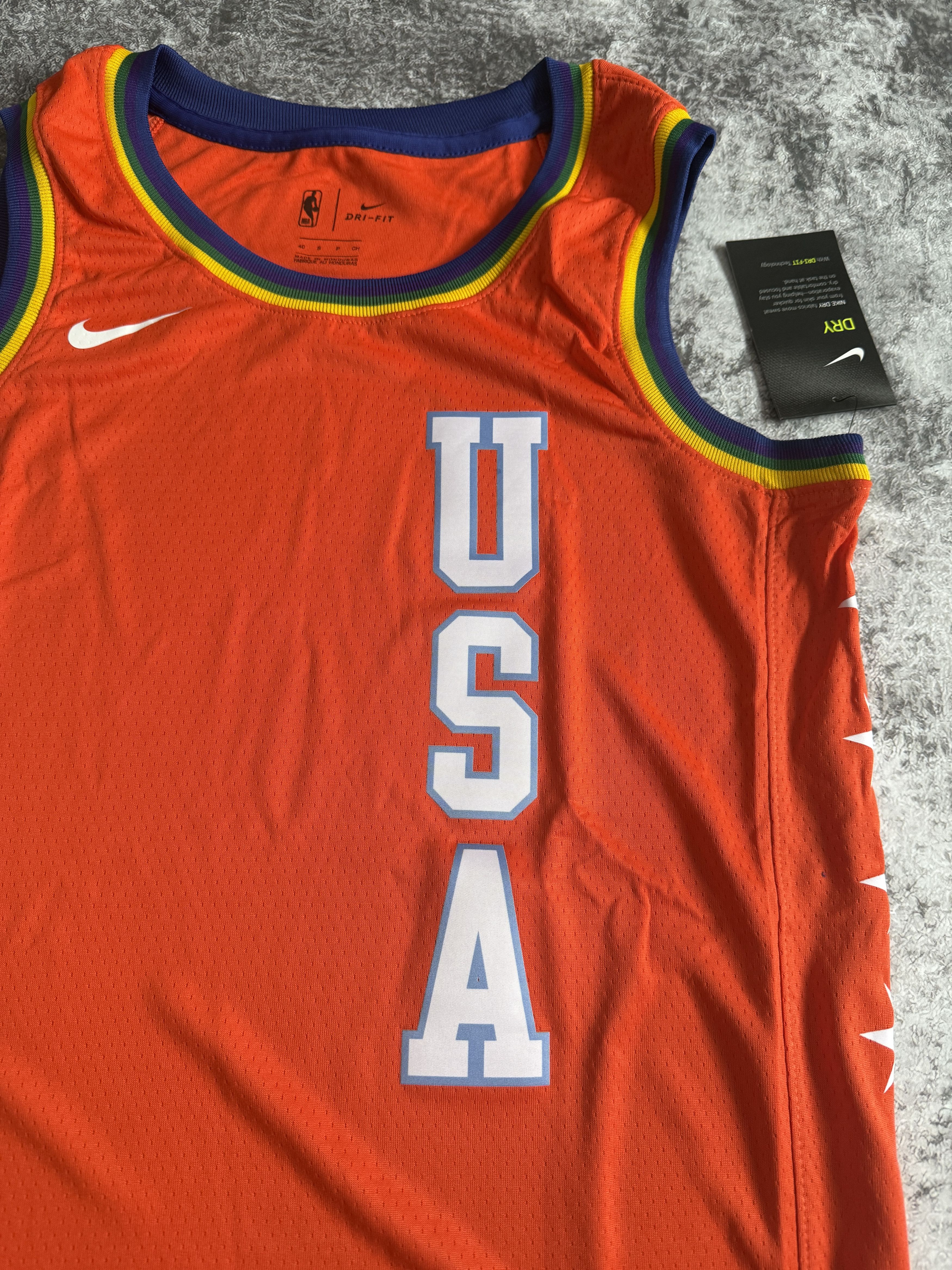 Nike USA Rising Stars All Star Swingman NIKE Jersey CU9078-891 S Size US S / EU 44-46 / 1 - 4 Thumbnail