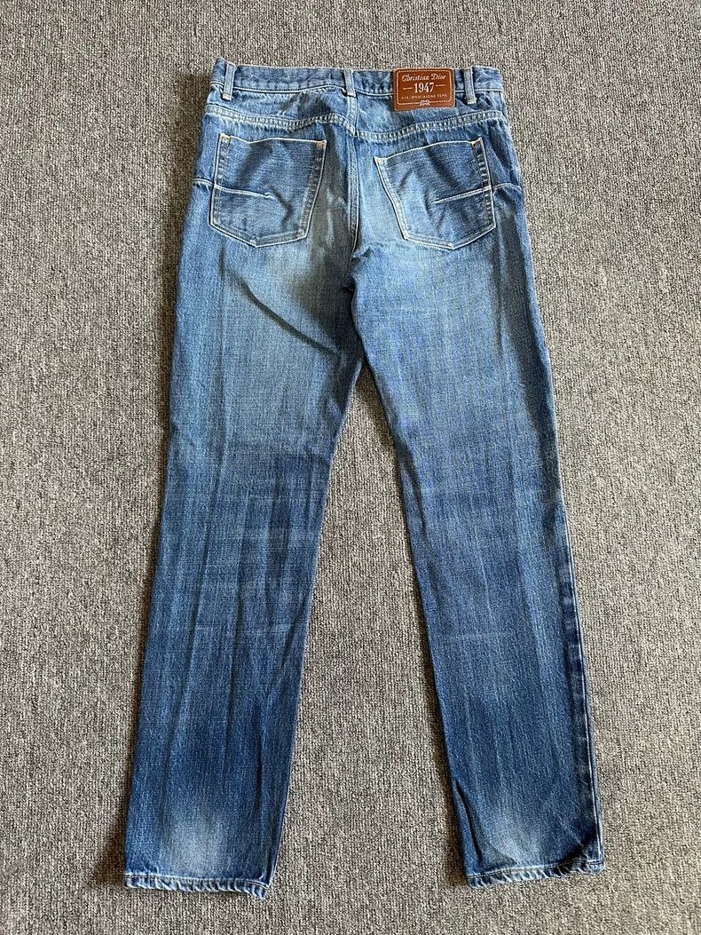 Dior Dior Washed blue back leather 1947 jeans Size 28" / US 6 / IT 42 - 3 Thumbnail