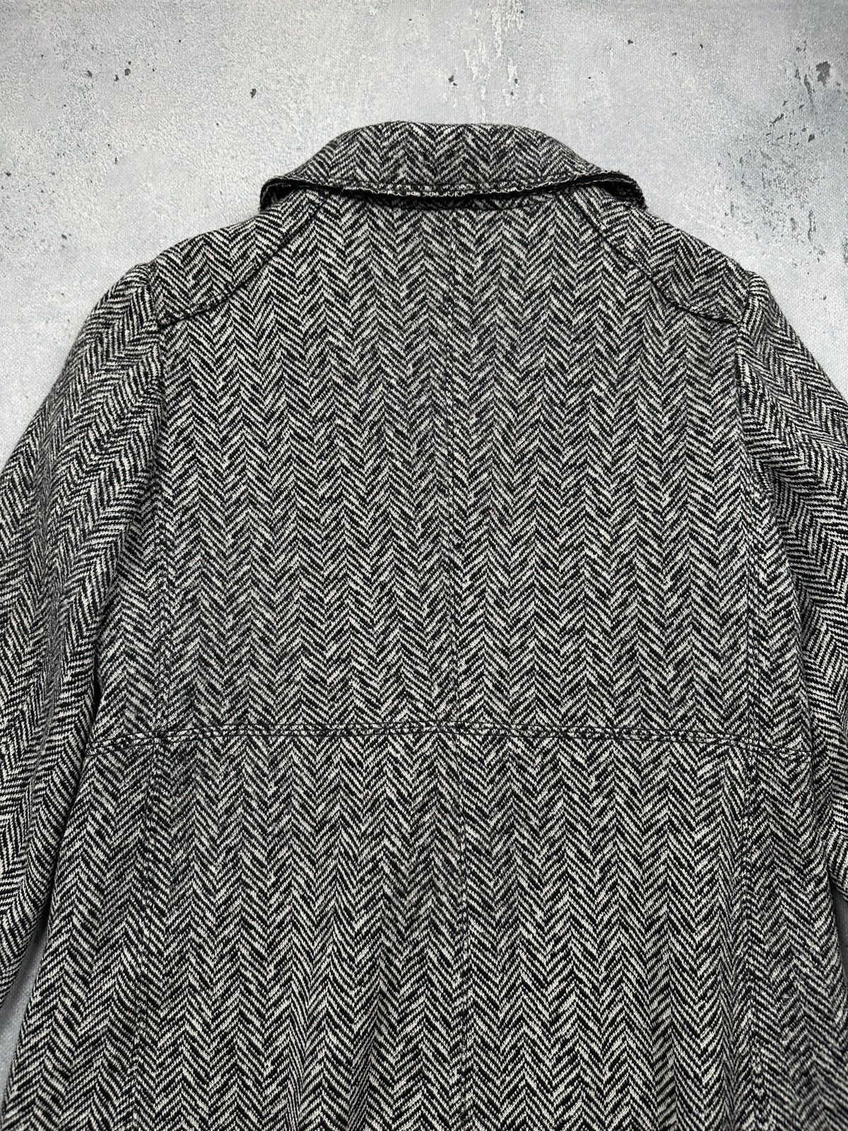 Weekend Max Mara Vintage Max Mara Weekend Herringbone Wool Coat Rare Classic Size M / US 6-8 / IT 42-44 - 5 Thumbnail
