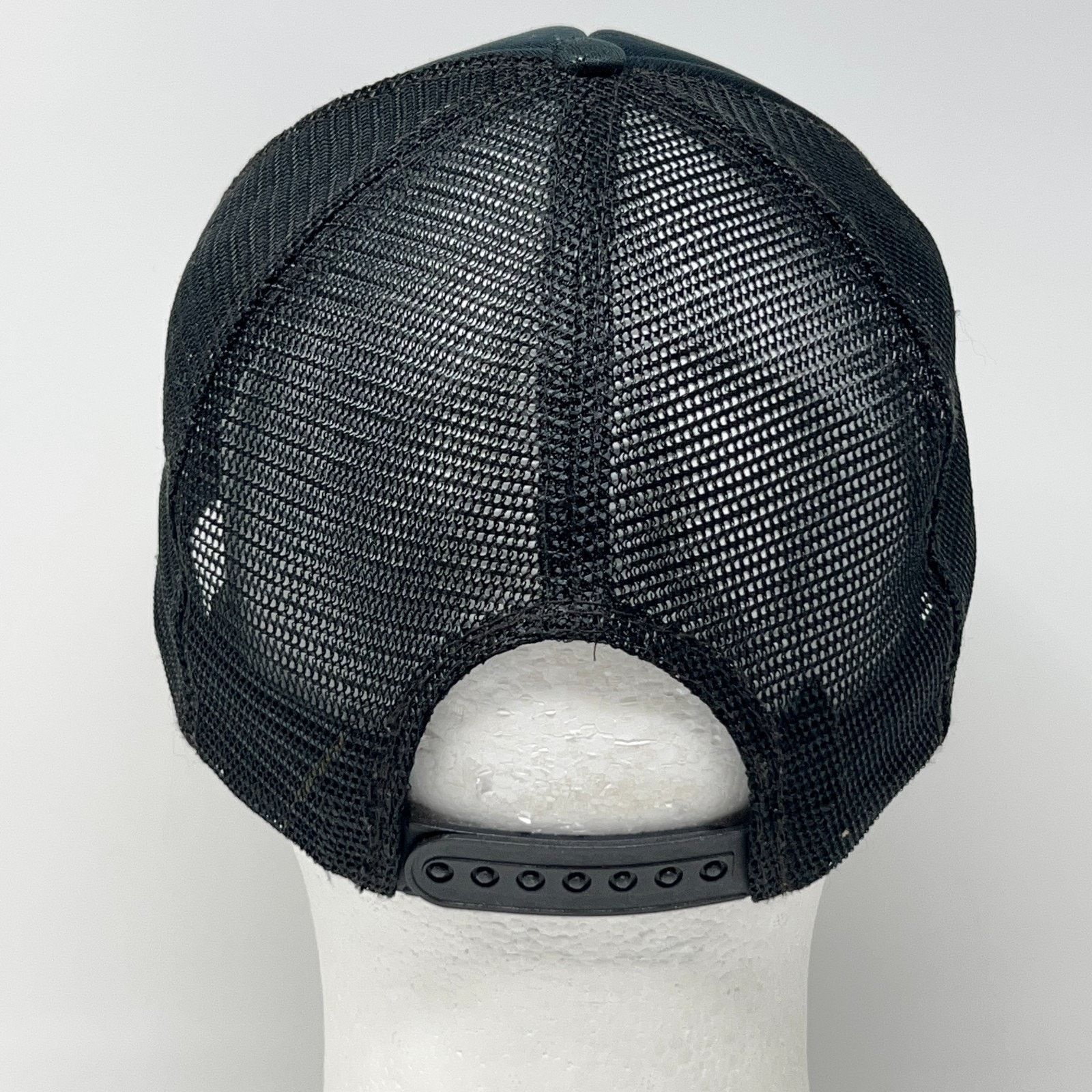 Vintage Vintage 80s Over The Hill Trucker Hat Baseball Cap Black Size ONE SIZE - 2 Thumbnail